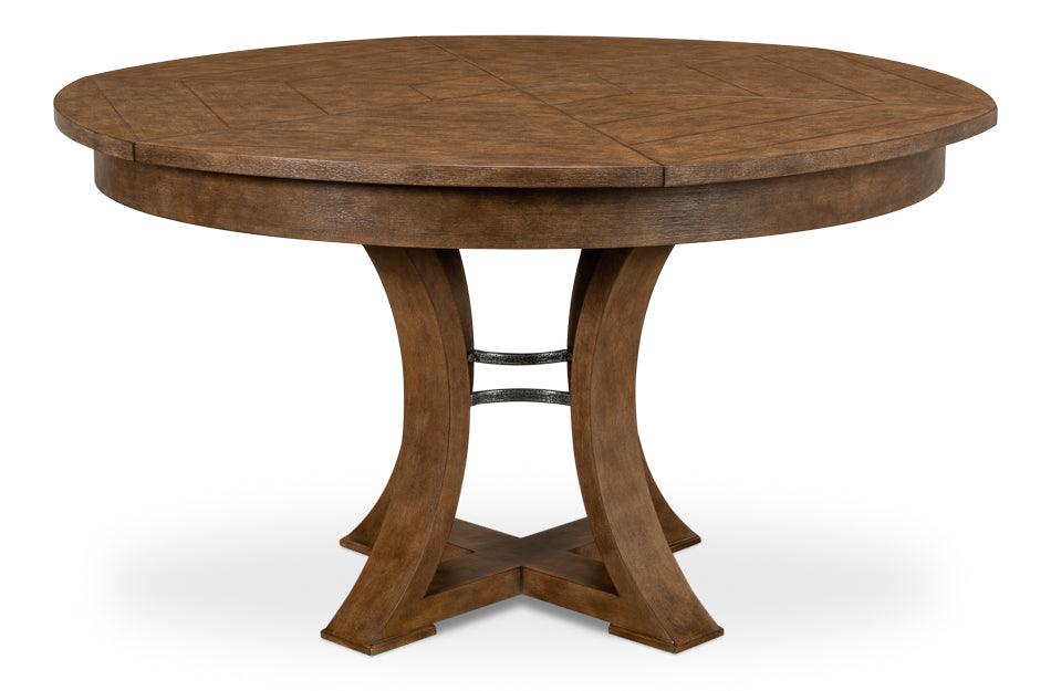 Oxford Jupe Dining Tbl Md Muted Fossil - Remutear
