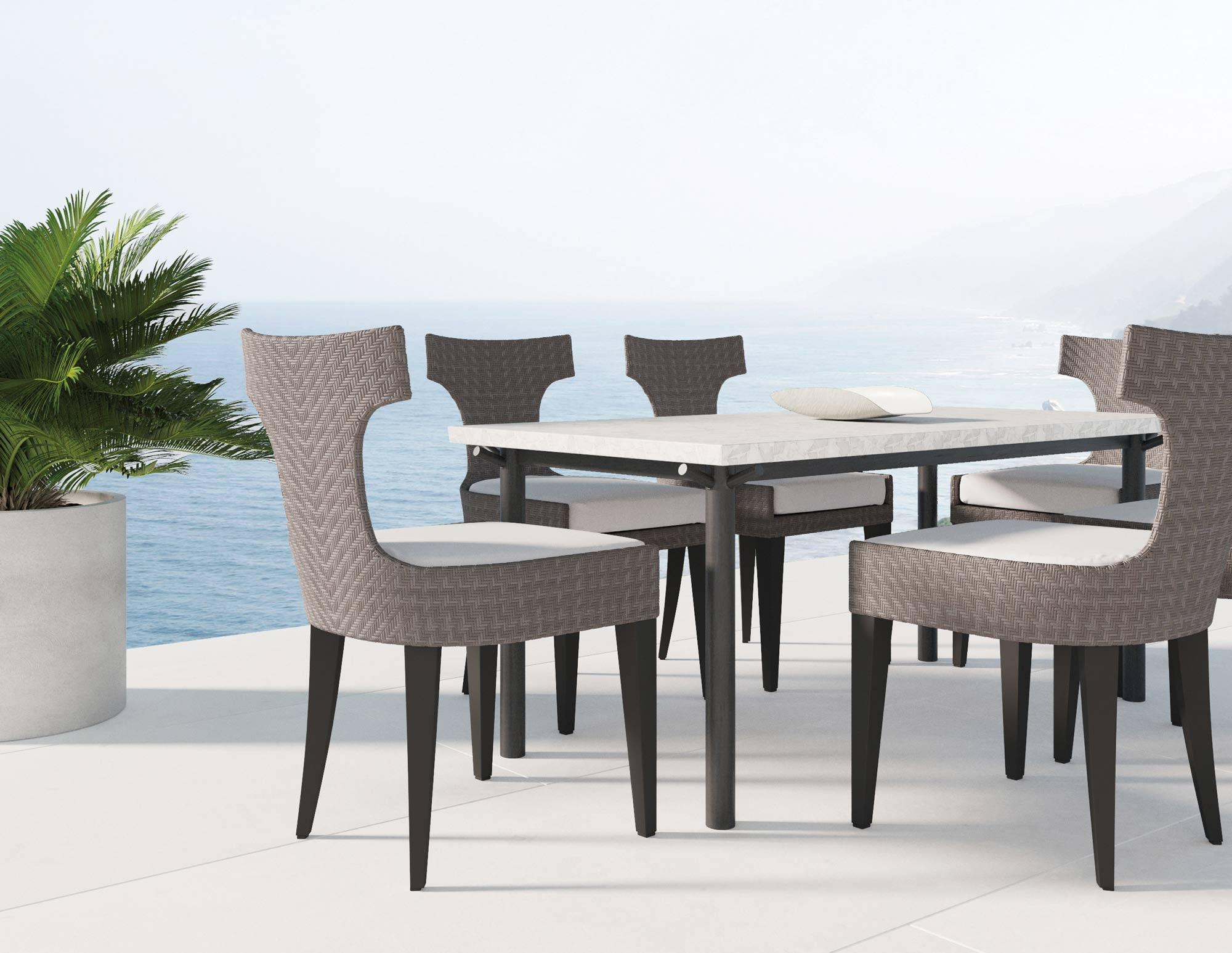 SARASOTA WICKER SIDE CHAIR - Remutear