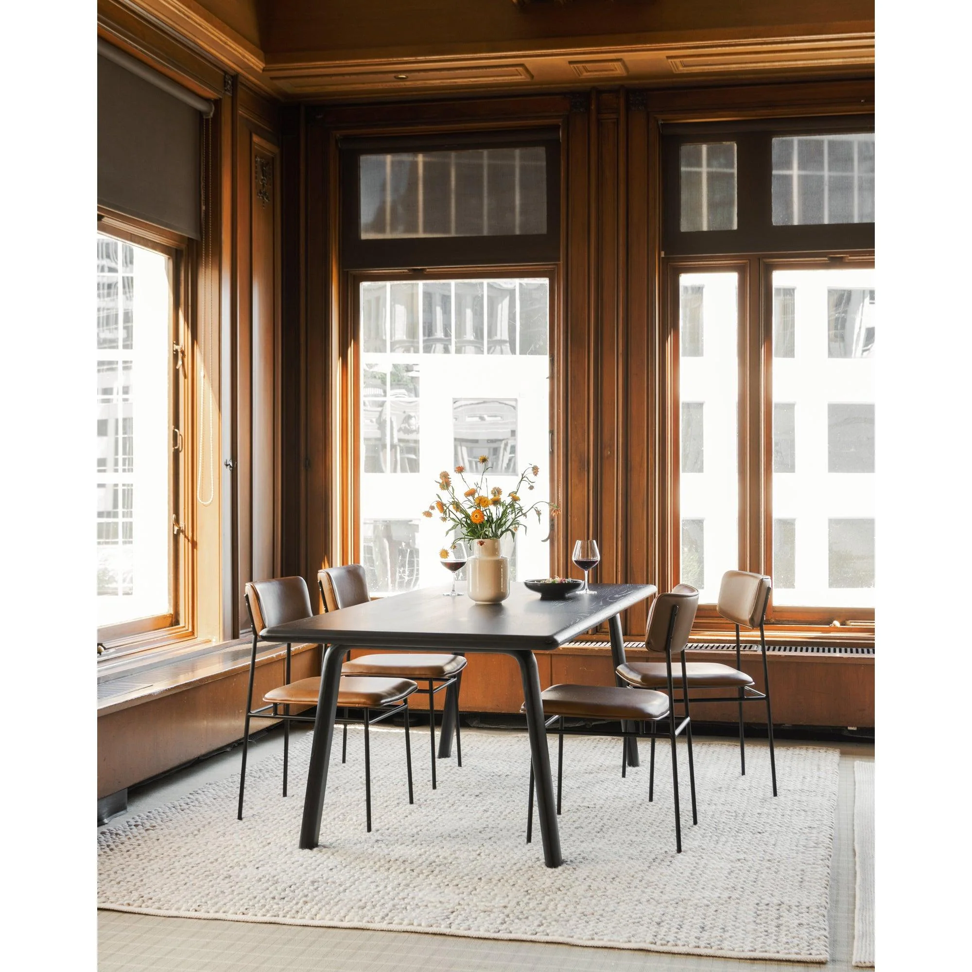 Sailor Dining Chair Brown - Set Of Two - Remutear
