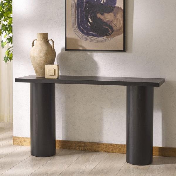 Sanchez Elm Wood Console Table - Remutear