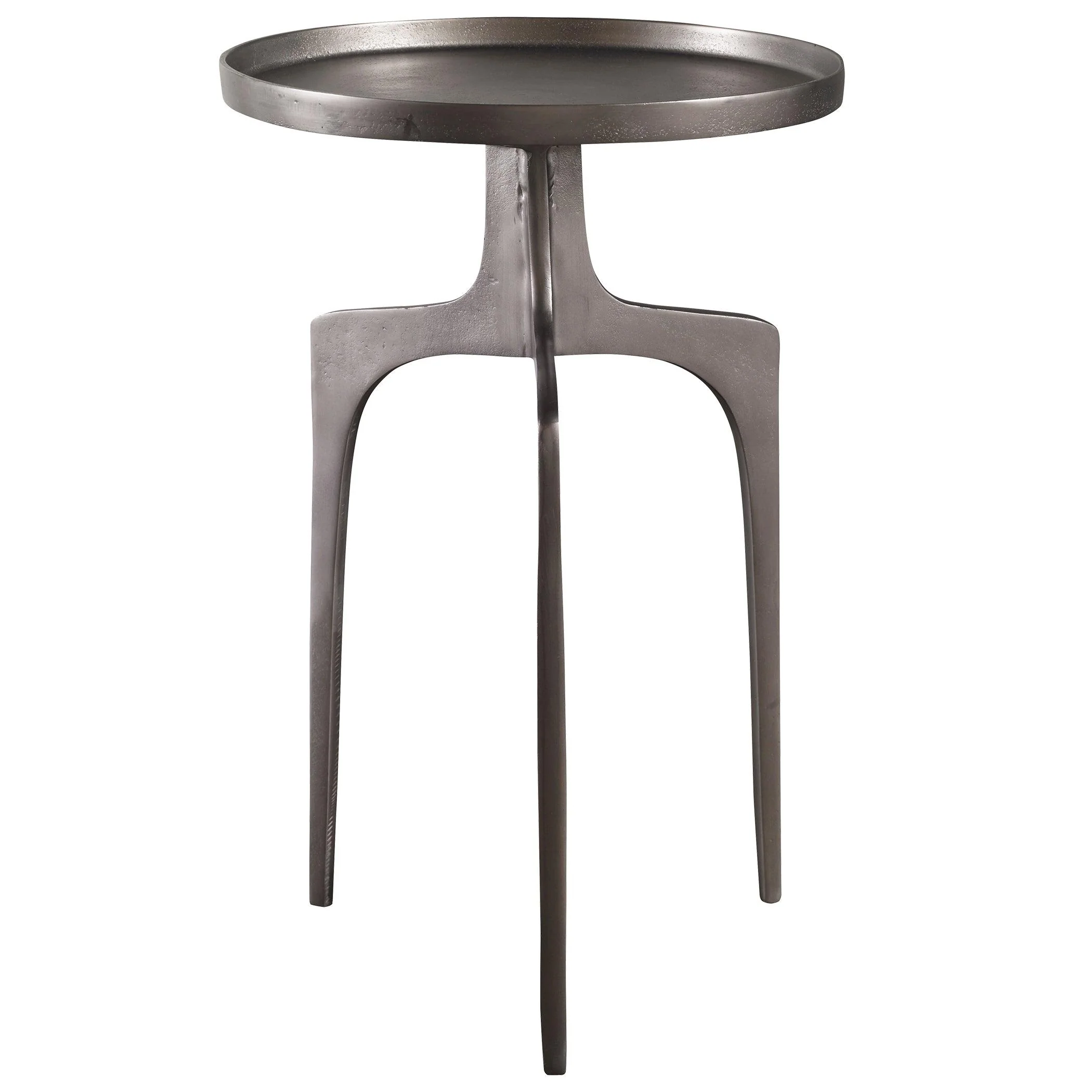KENNA NICKEL ACCENT TABLE - Remutear