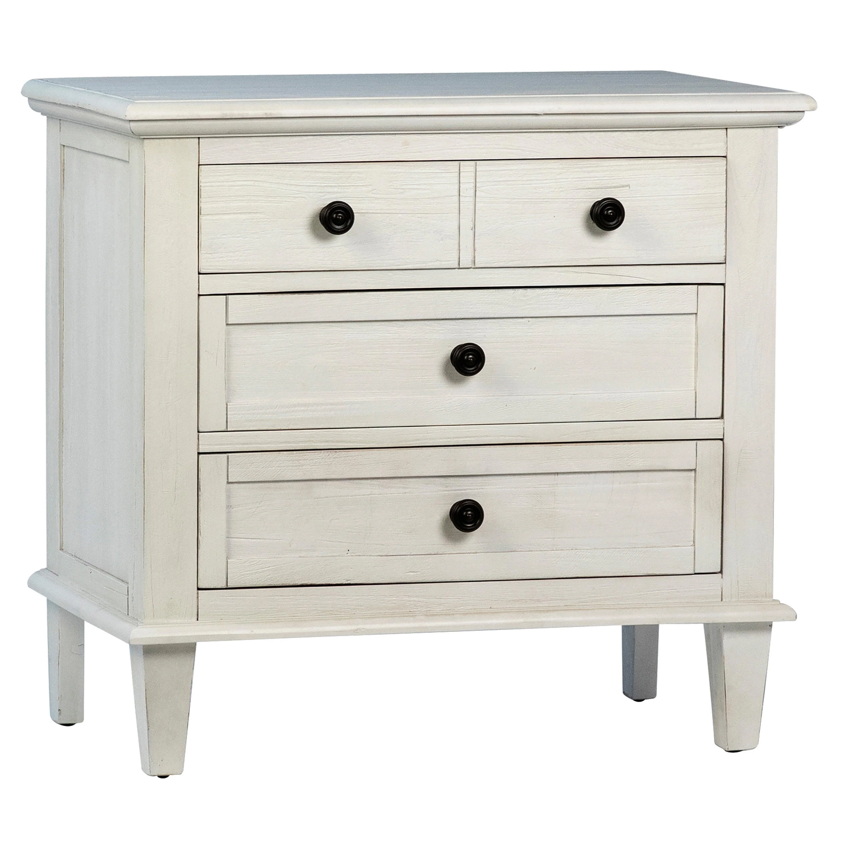 Luca Nightstand With 3 Drawers - Remutear