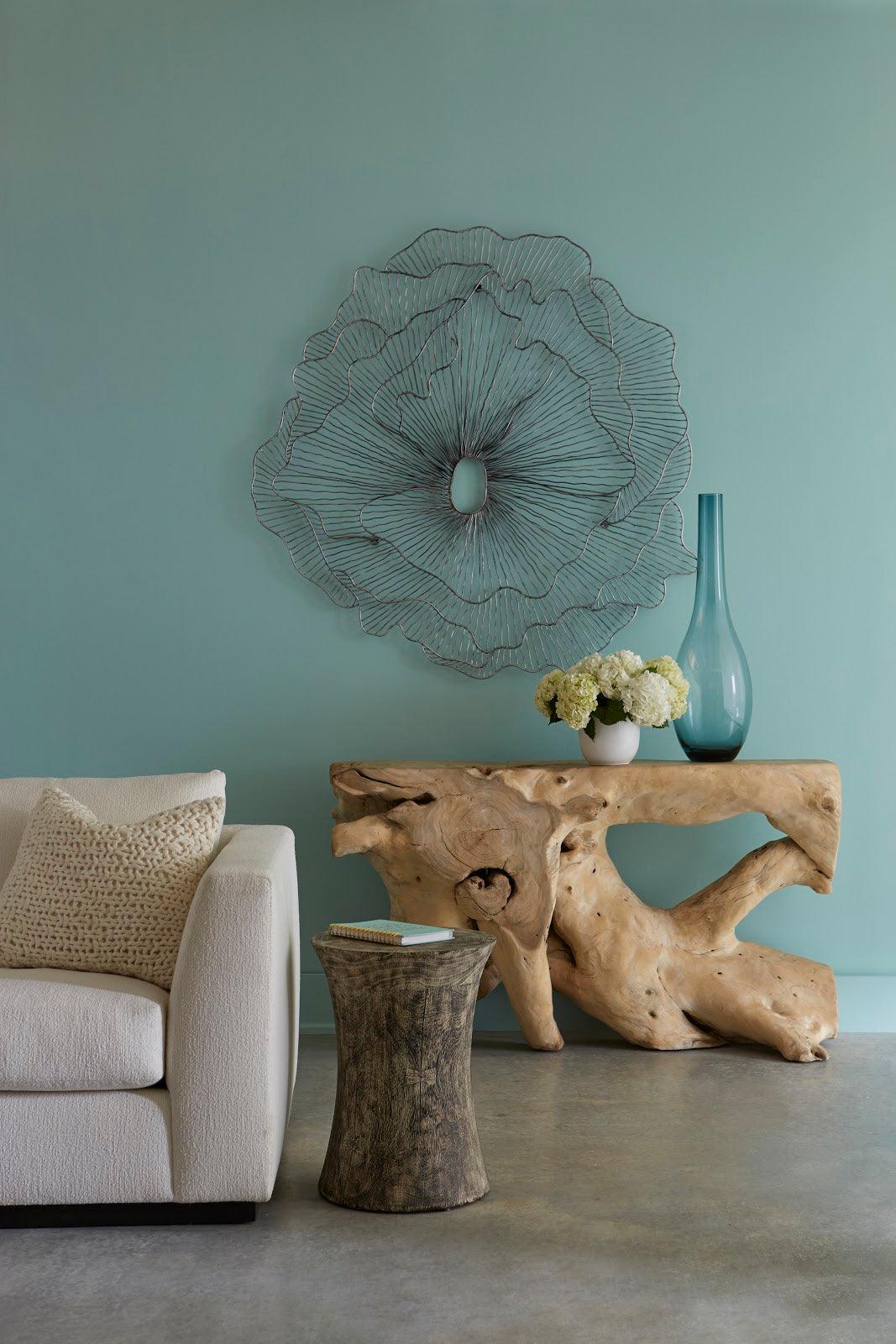 Poppy Flower Wall Art, Silver/Black, LG - Remutear