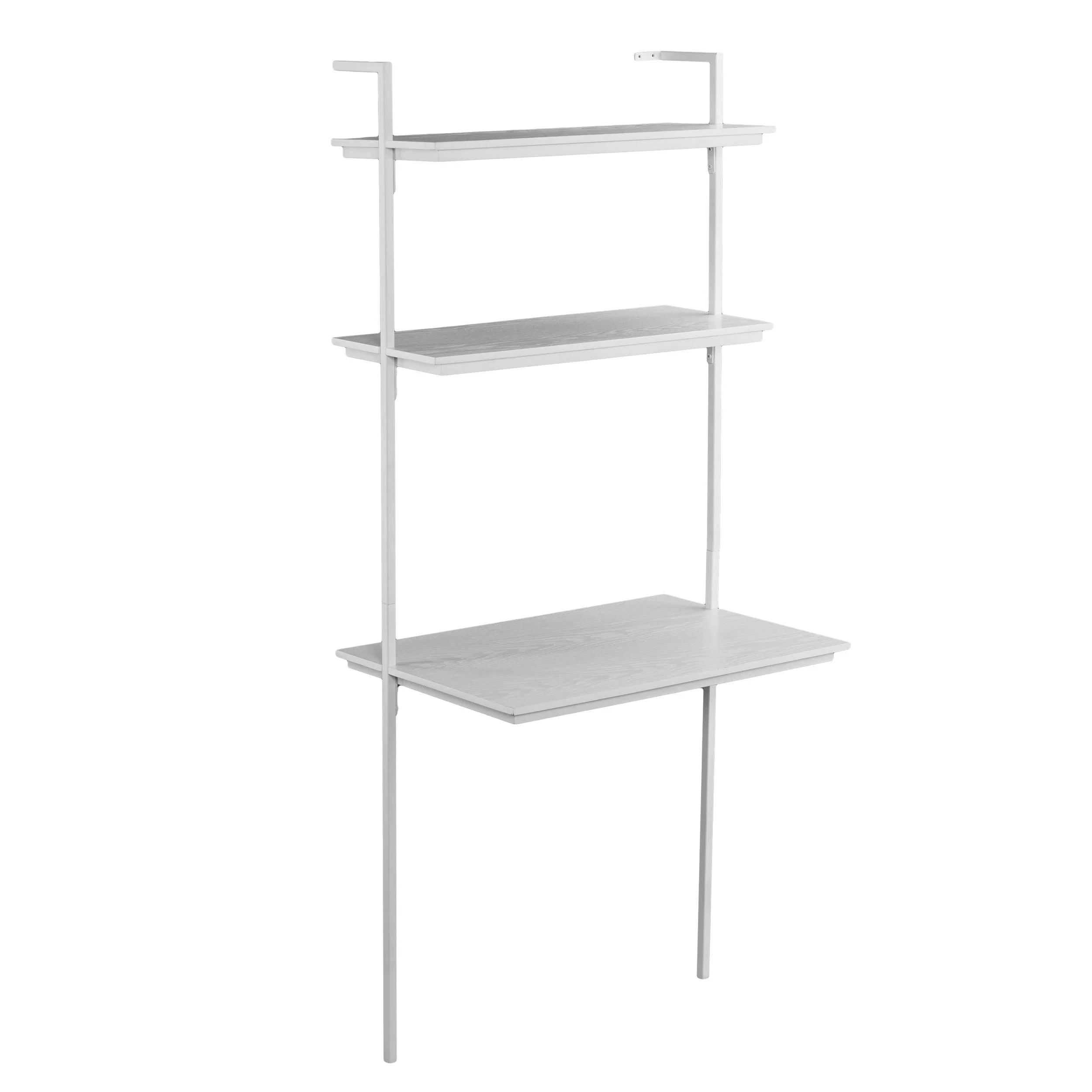 Holly & Martin Haeloen Wall Mount Desk - White - Remutear