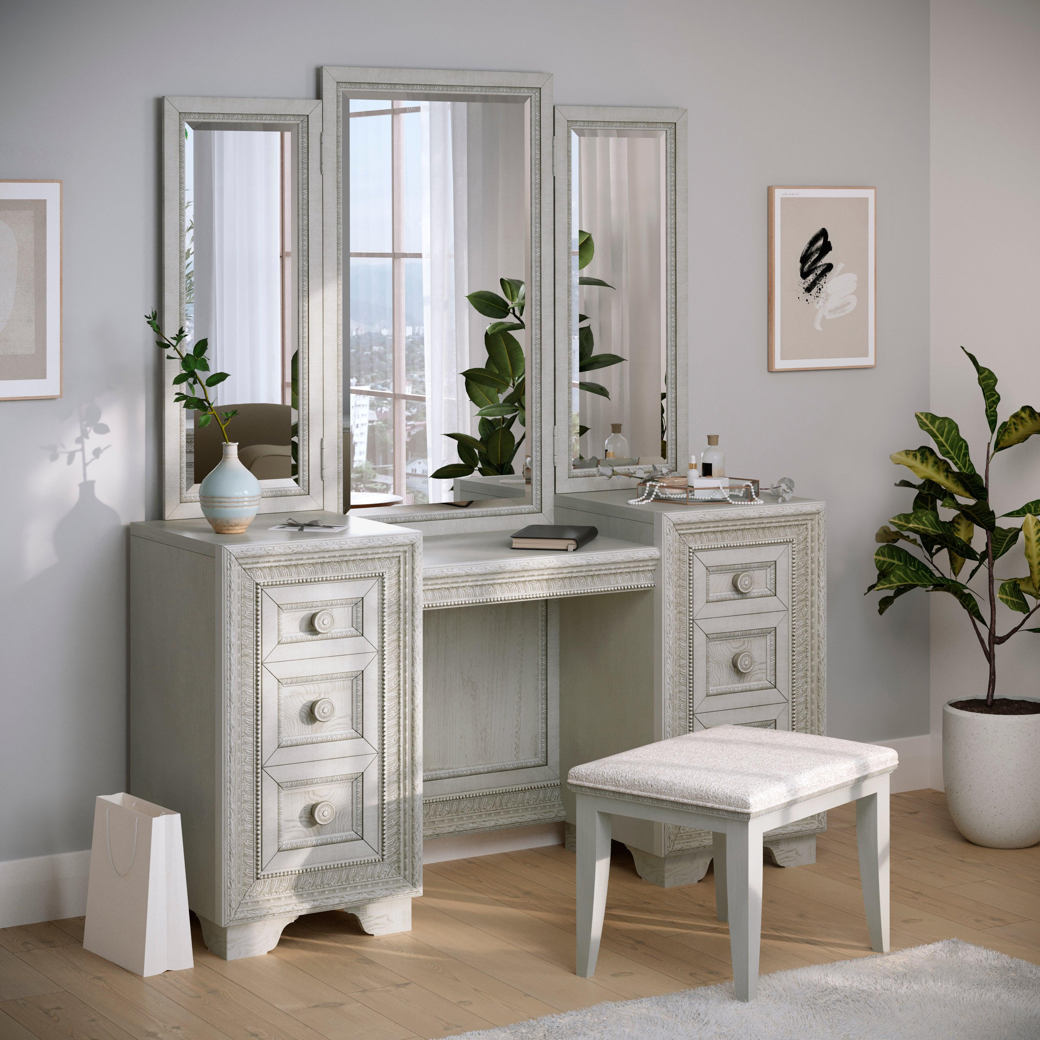 Camila 7 Drawer Vanity - Remutear
