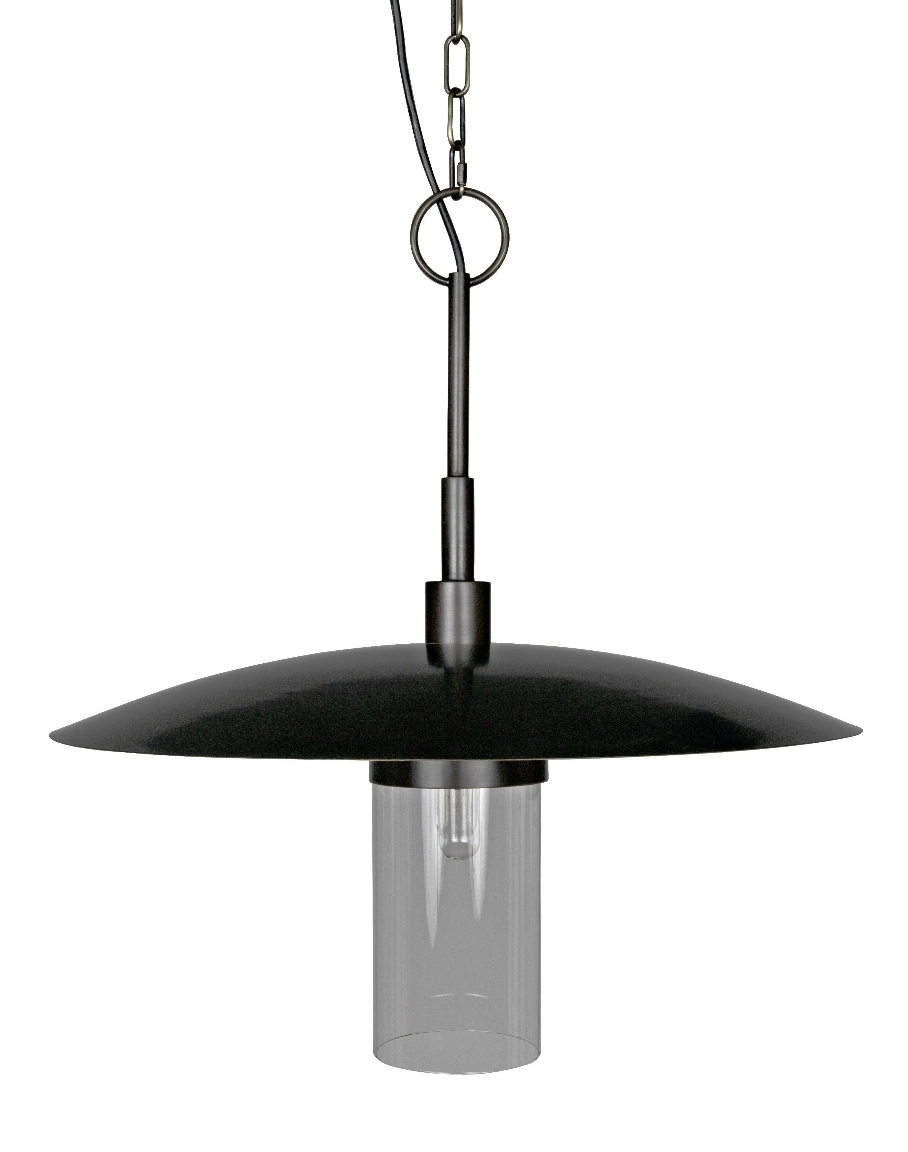 Anton Pendant, Metal with Aged Brass Finish - Remutear