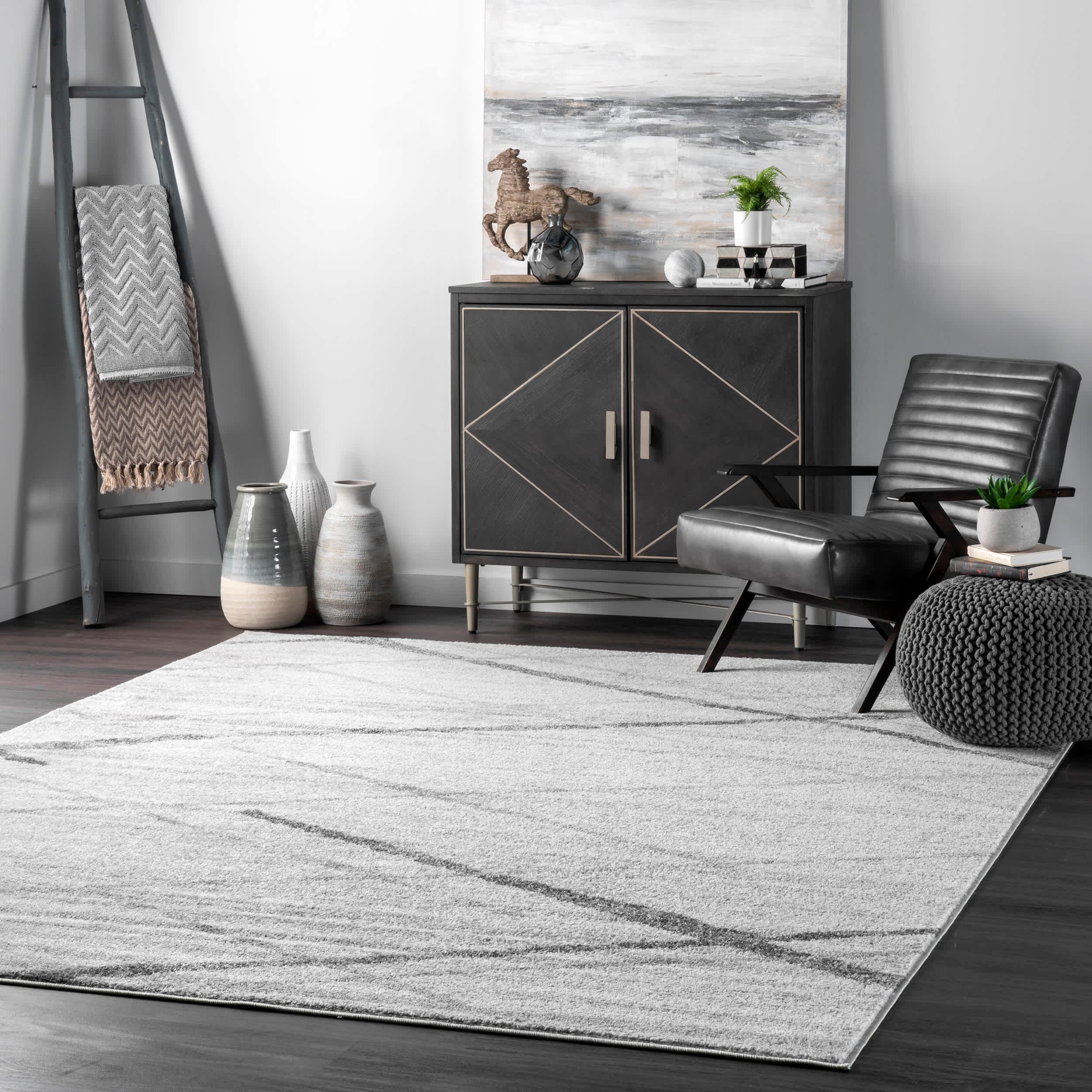 Thigpen Contemporary Area Rug - Remutear
