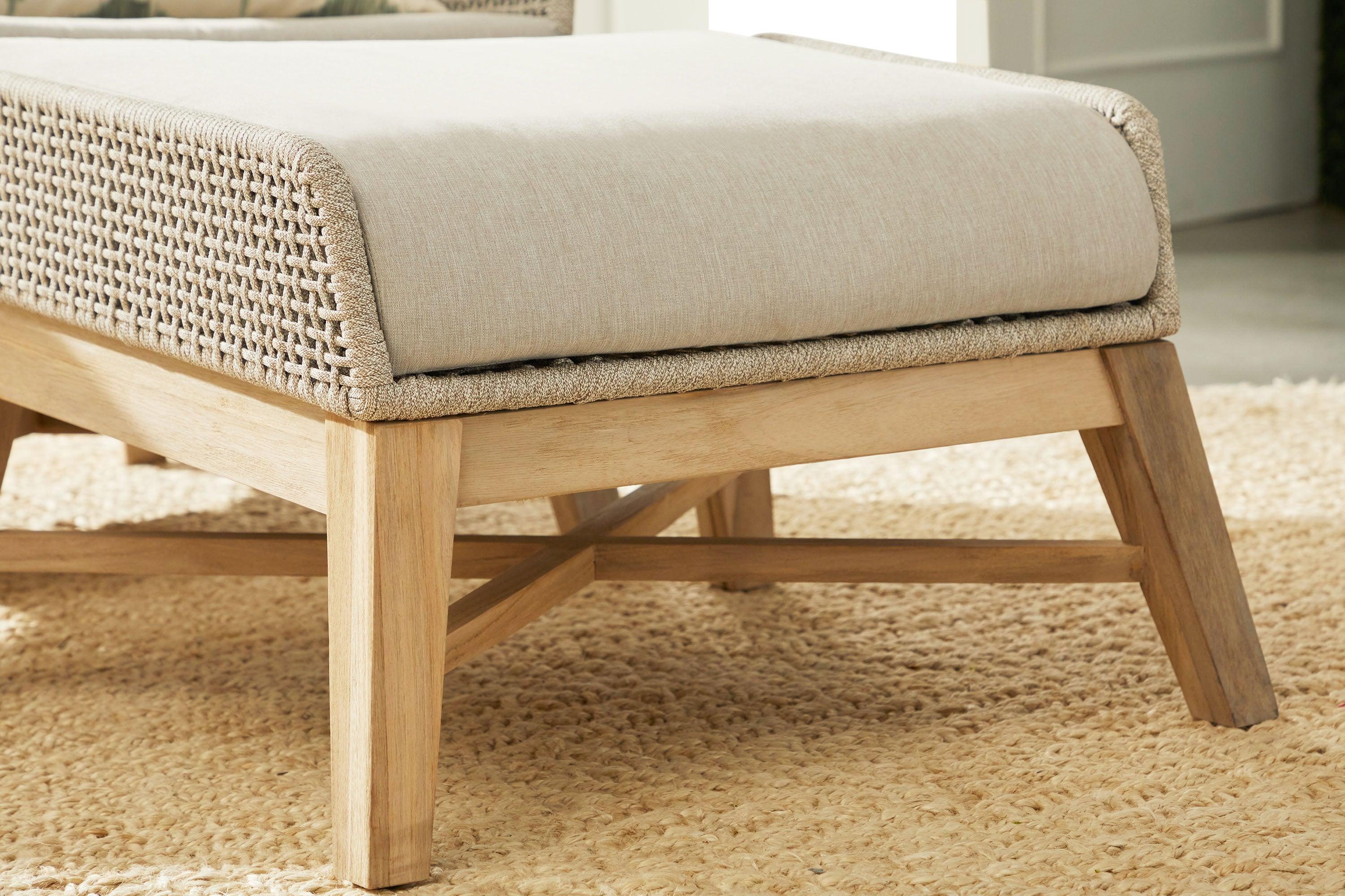 Tapestry Outdoor Footstool - Remutear