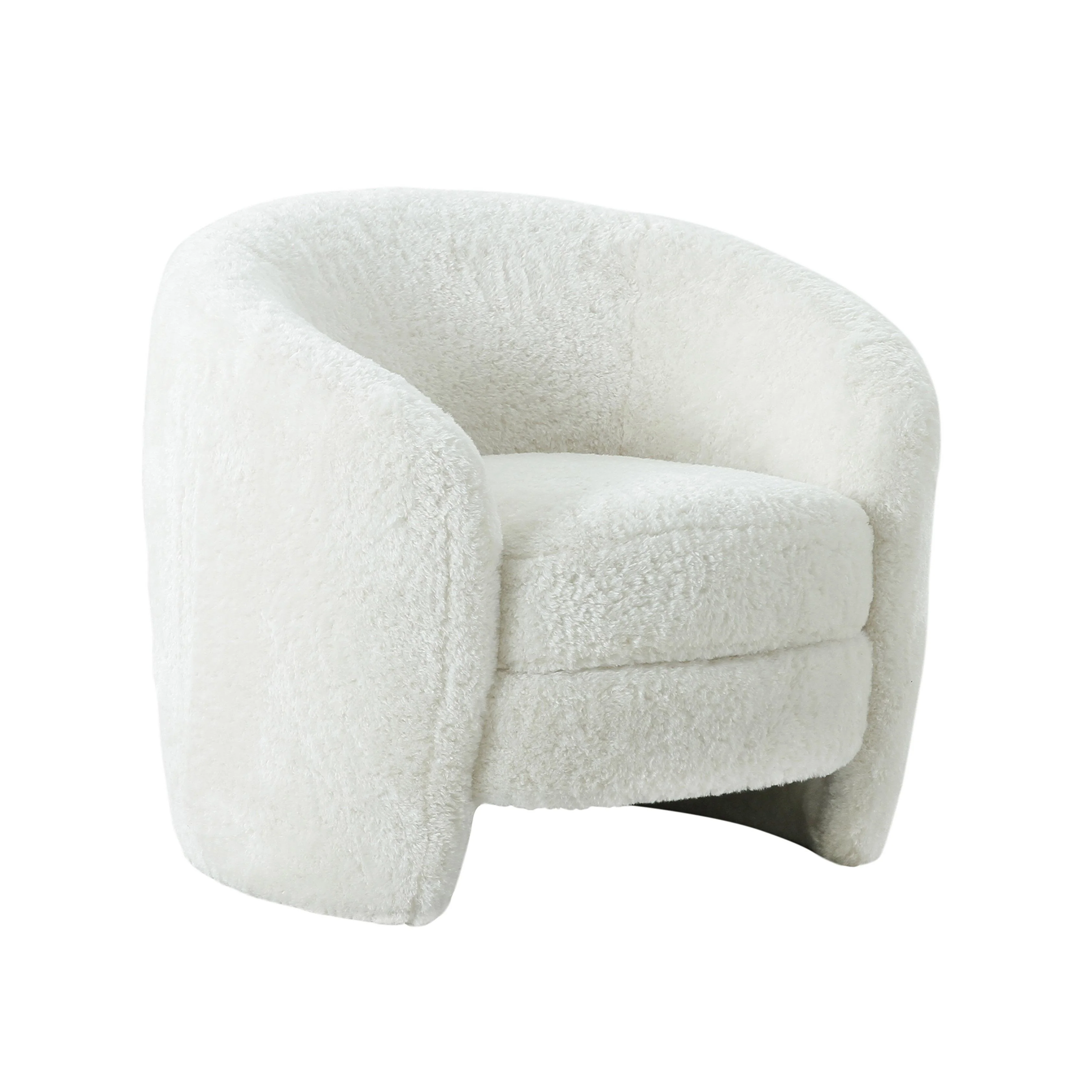 Dakota Faux Shearling Armchair - Remutear
