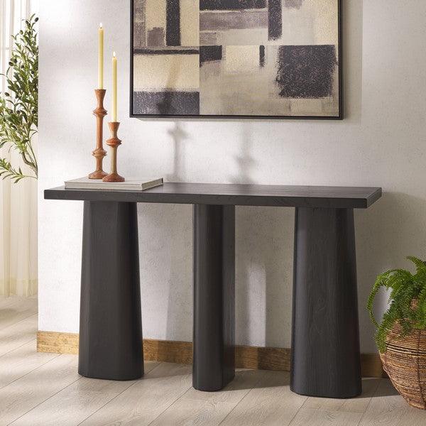 Ryllae Elm Wood Console Table - Remutear