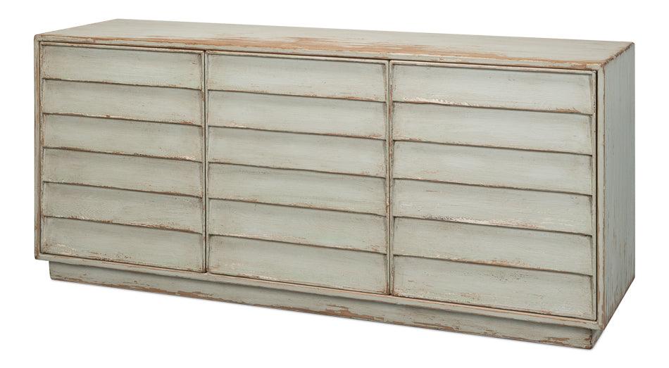 Louvered Sideboard - Sage - Remutear