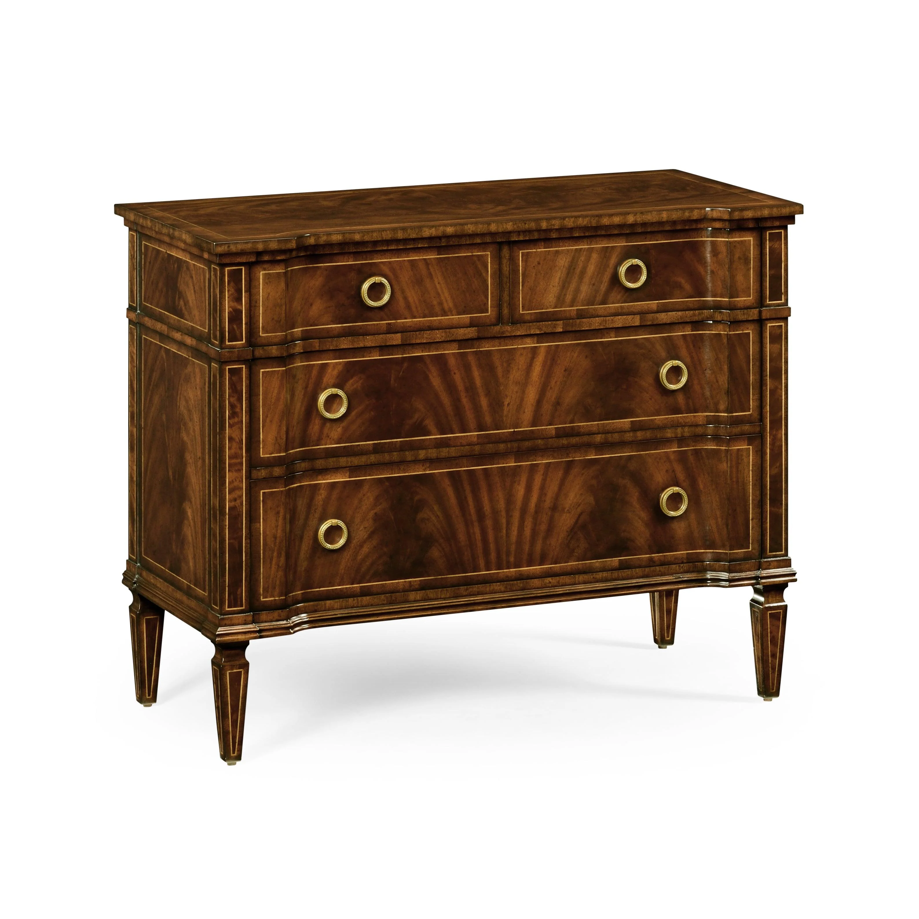 Versailles Regency style Mahogany Chest of Drawers - Remutear