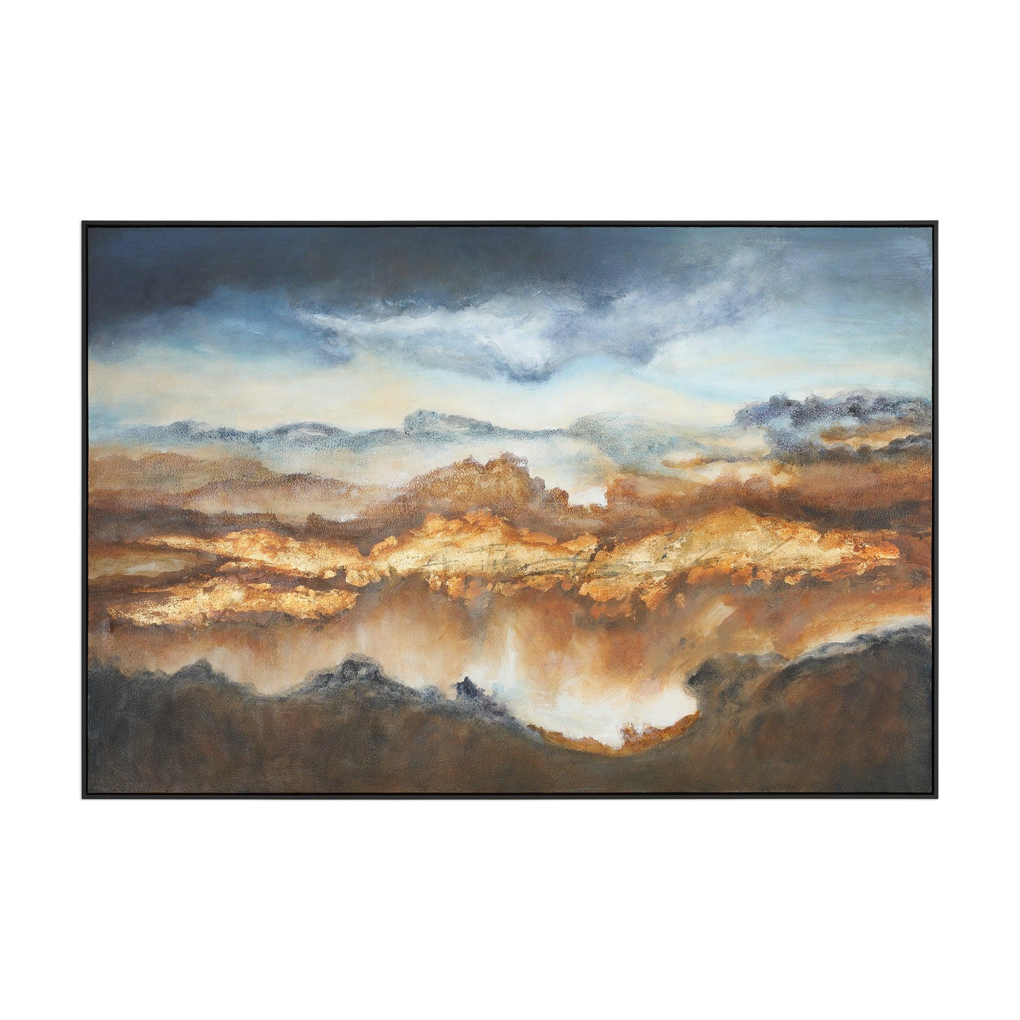 Valley Of Light Landscape Art - Remutear