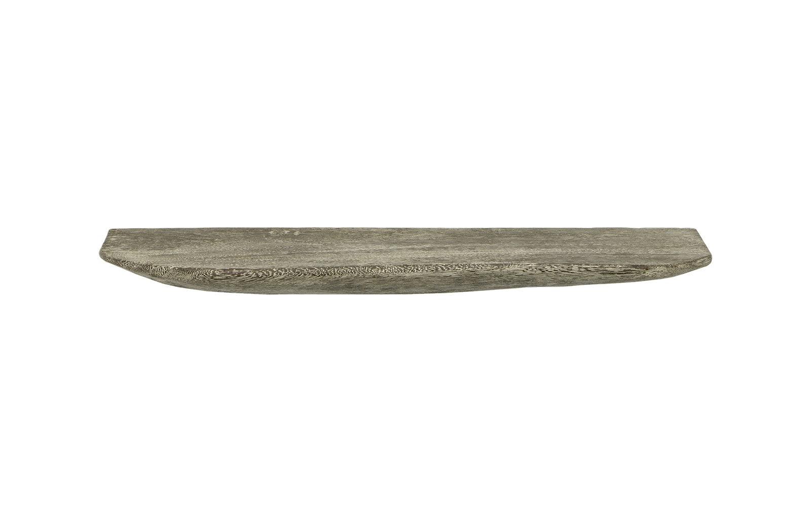 Floating Wall Shelf, Gray Stone, Large - Remutear