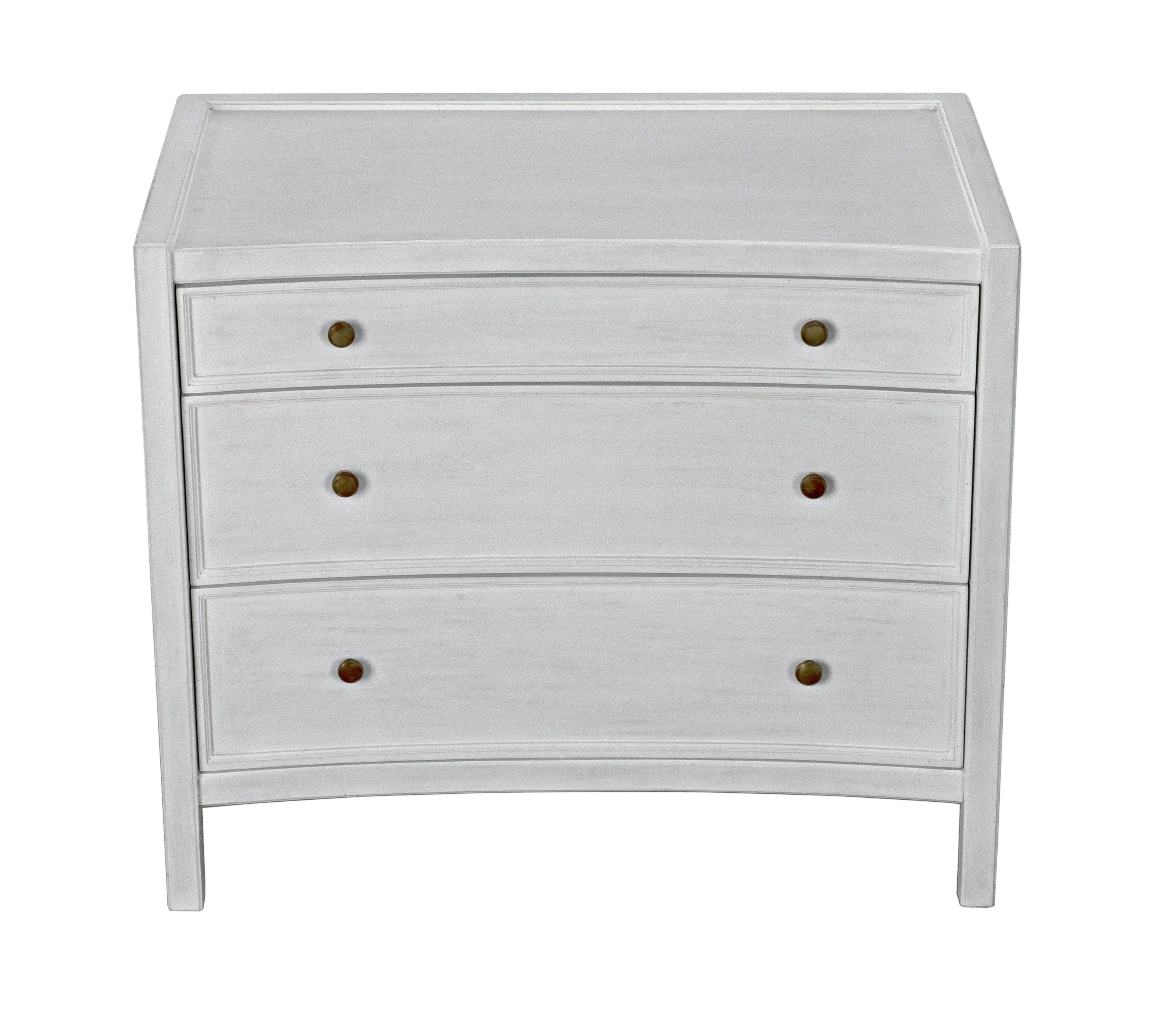 Hampton Side Table,White Wash - Remutear