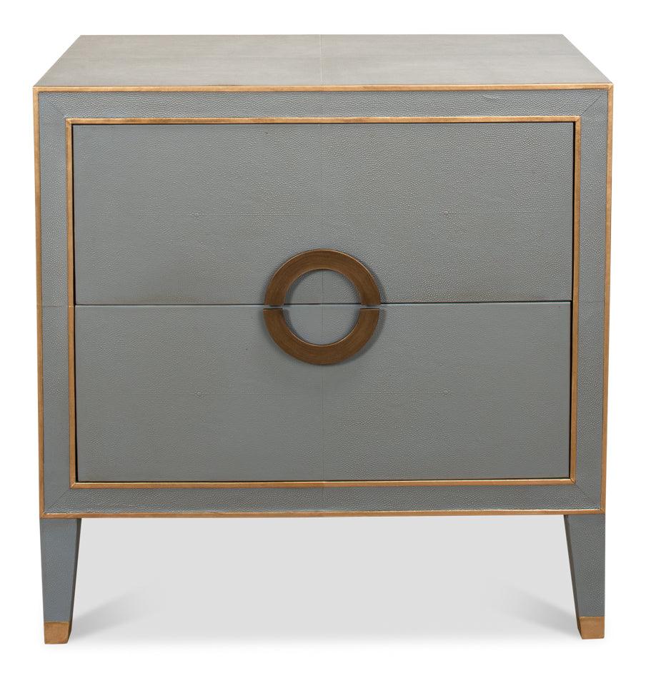 Gabriella Night Stand - Storm Grey - Remutear
