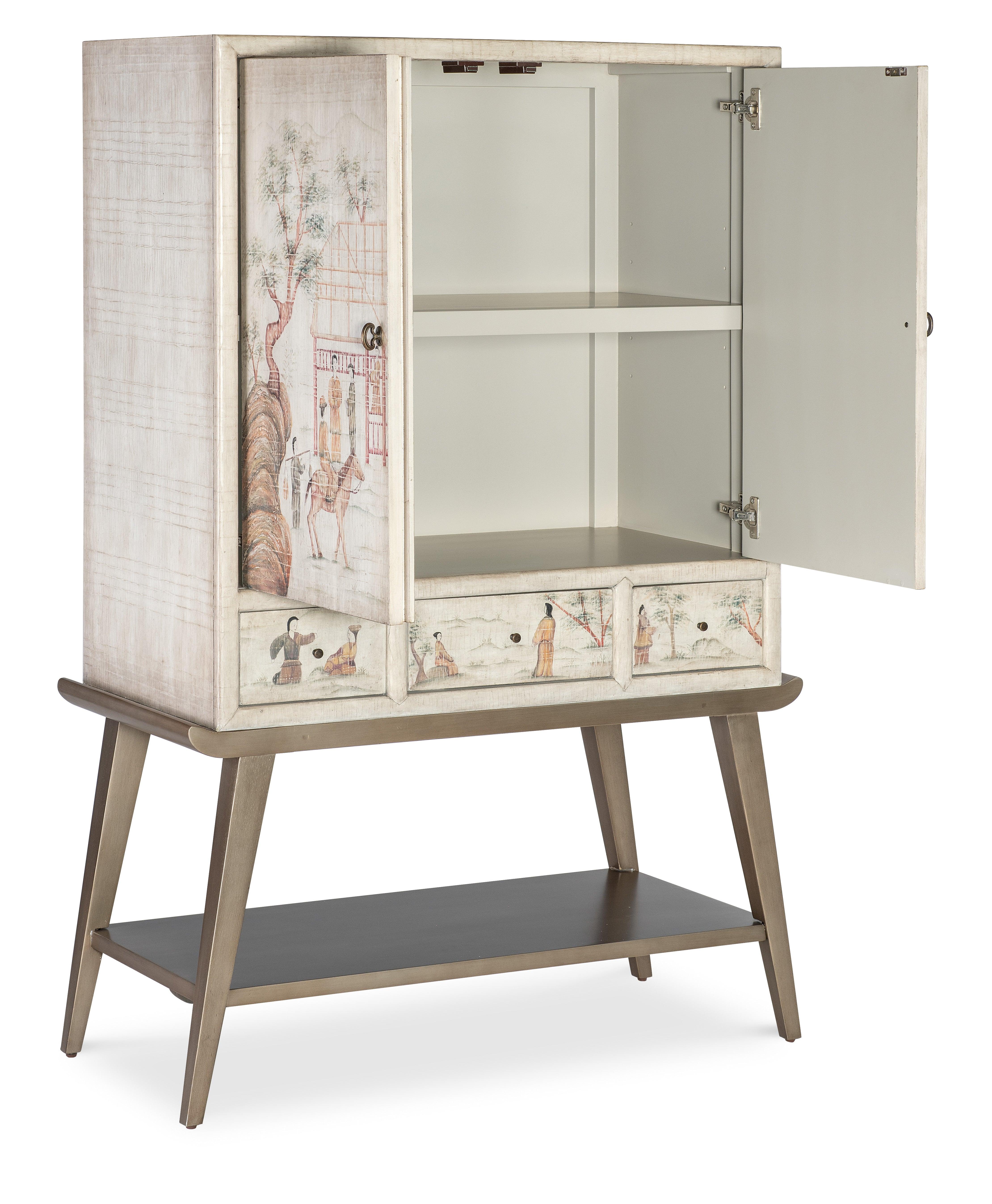 Melange Dynasty Accent Cabinet - Remutear