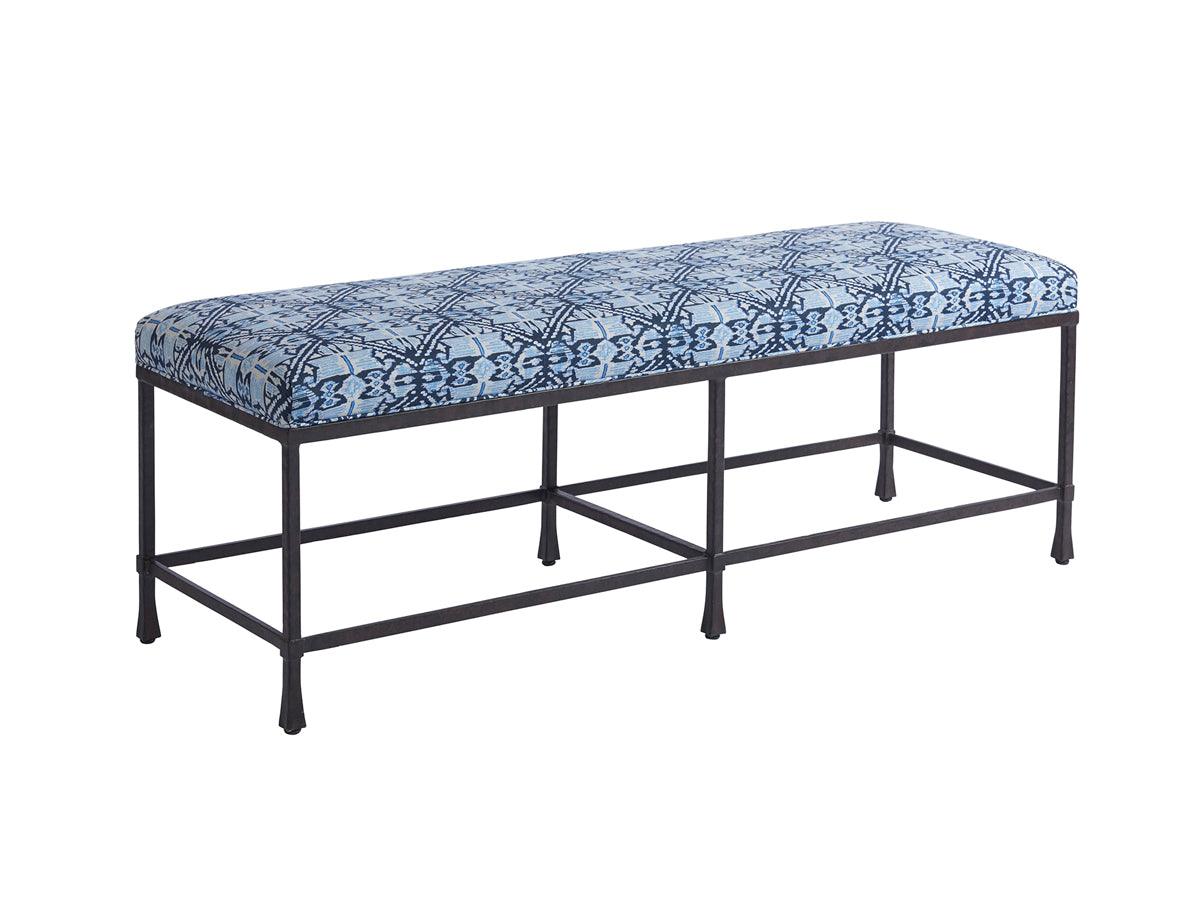 NEWPORT Ruby Red Bed Bench - Remutear