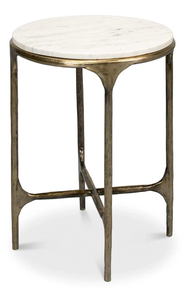 Gimlet Round End Table - Remutear