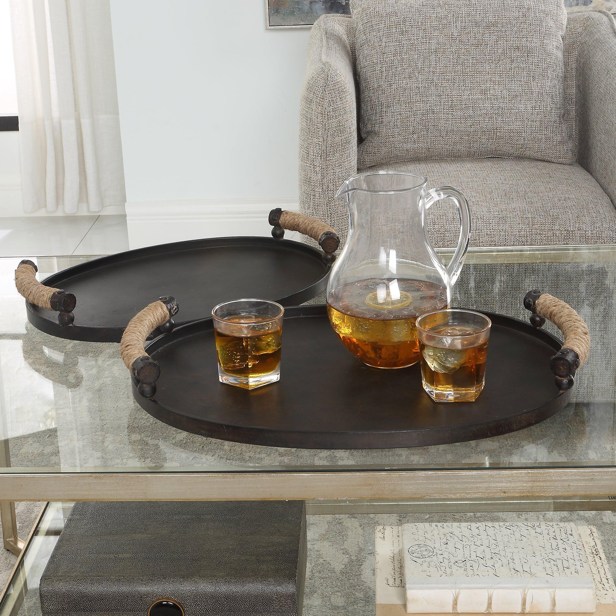 Viggo Bronze Trays, Set/2 - Remutear