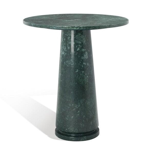 VALENTIA TALL ROUND MARBLE ACCENT TABLE - Remutear