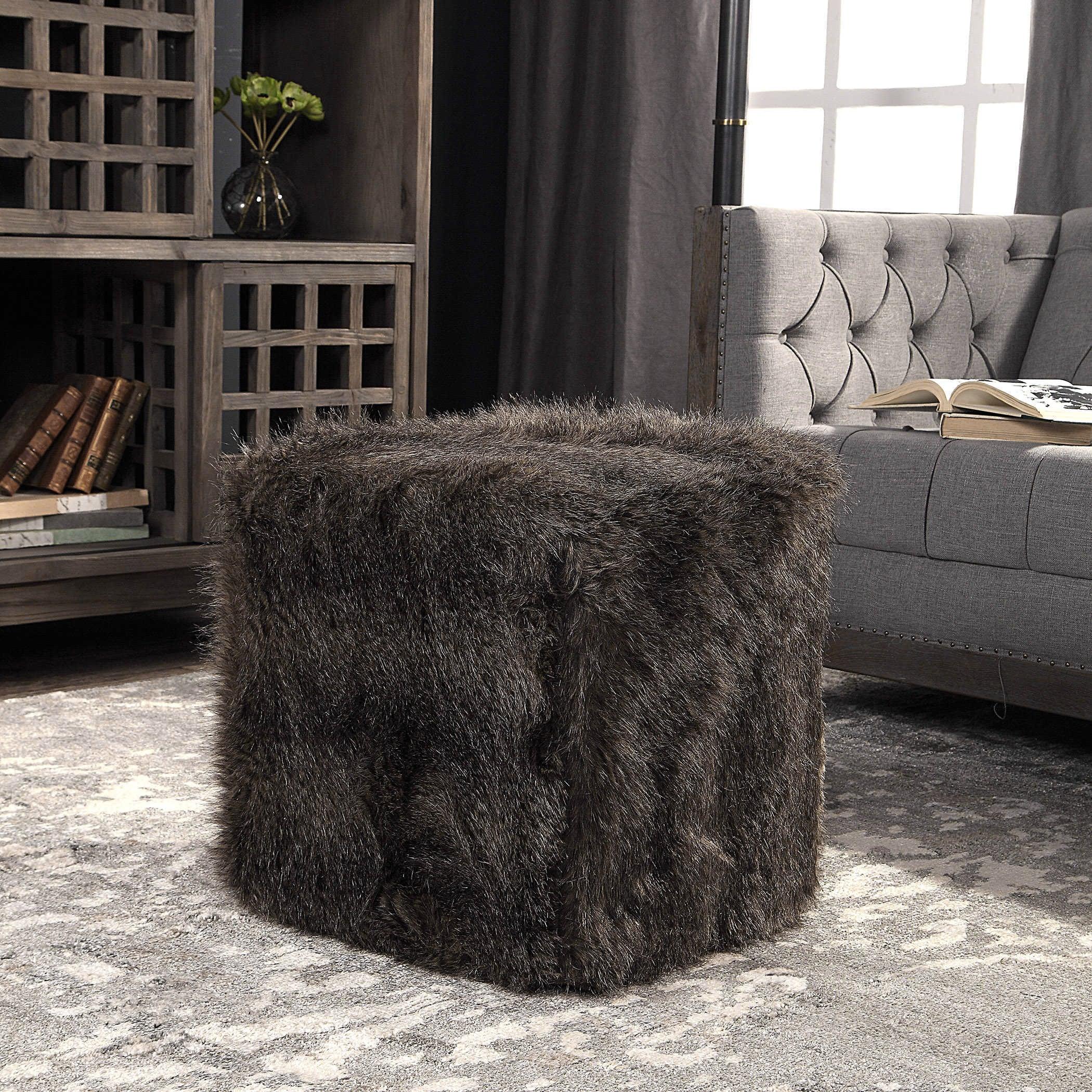 JAYNA FUR OTTOMAN - Remutear