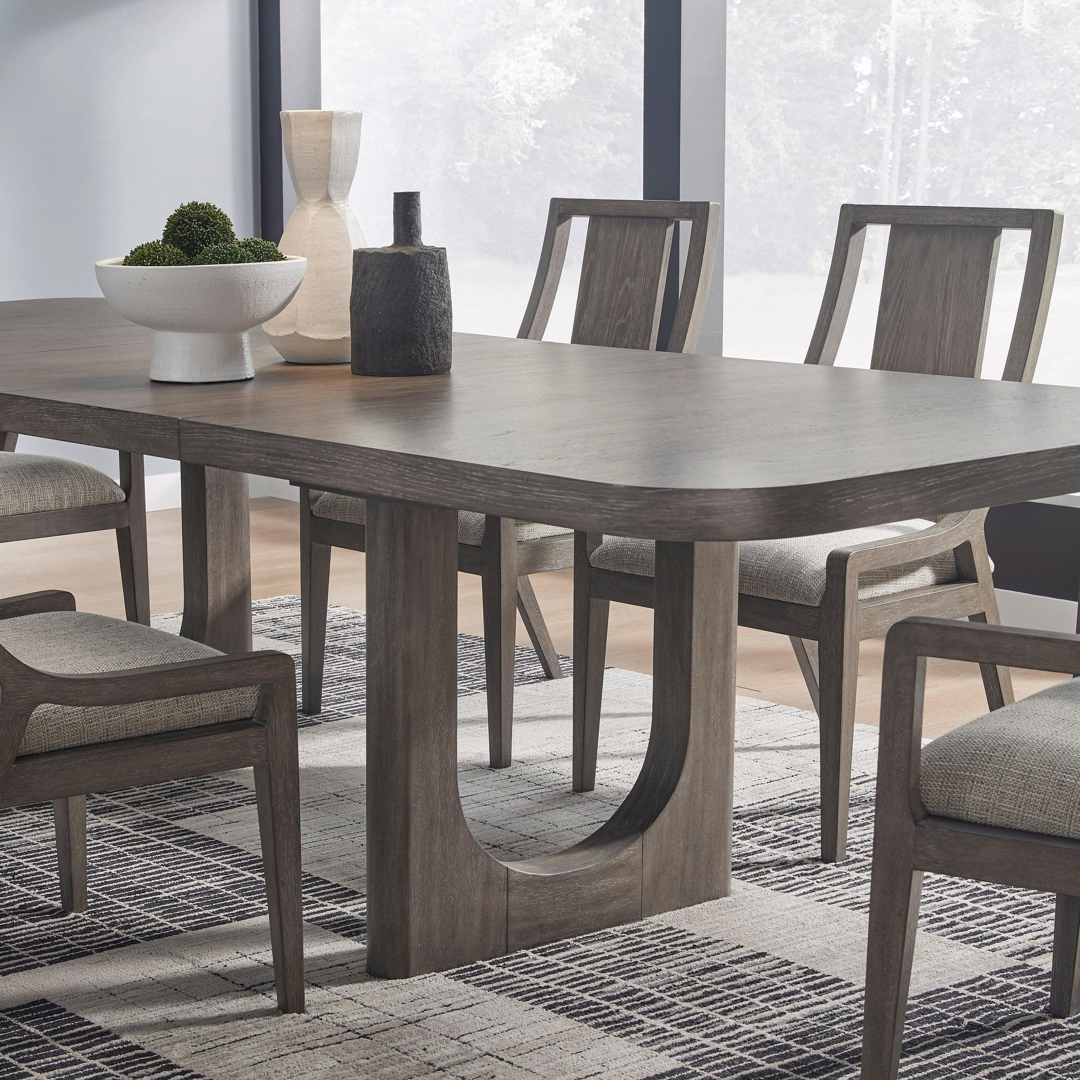 Drew & Jonathan Home Griffith Double Pedestal Dining Table - Remutear
