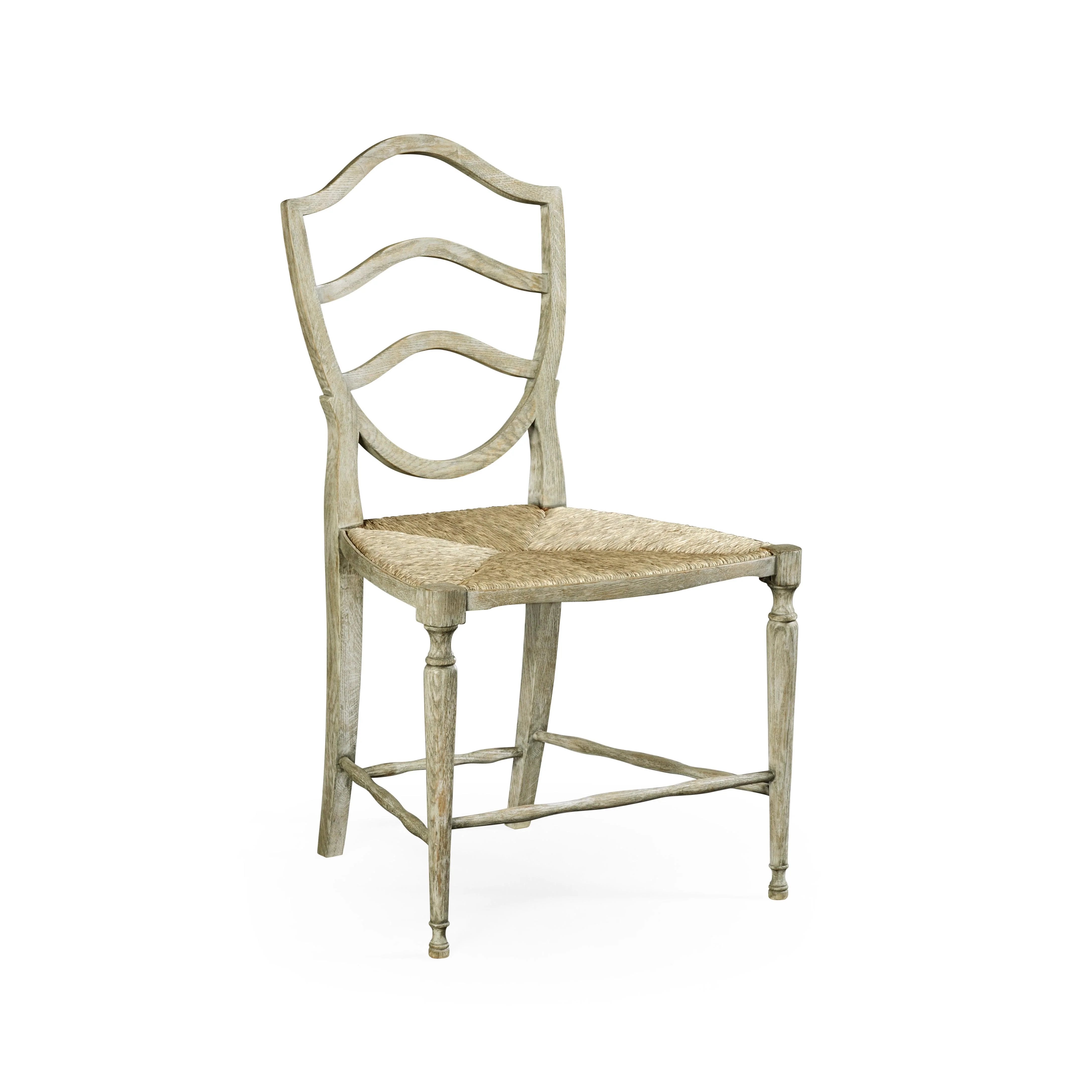 William Yeoward Bodiam Grey Oak Side Chair - Remutear
