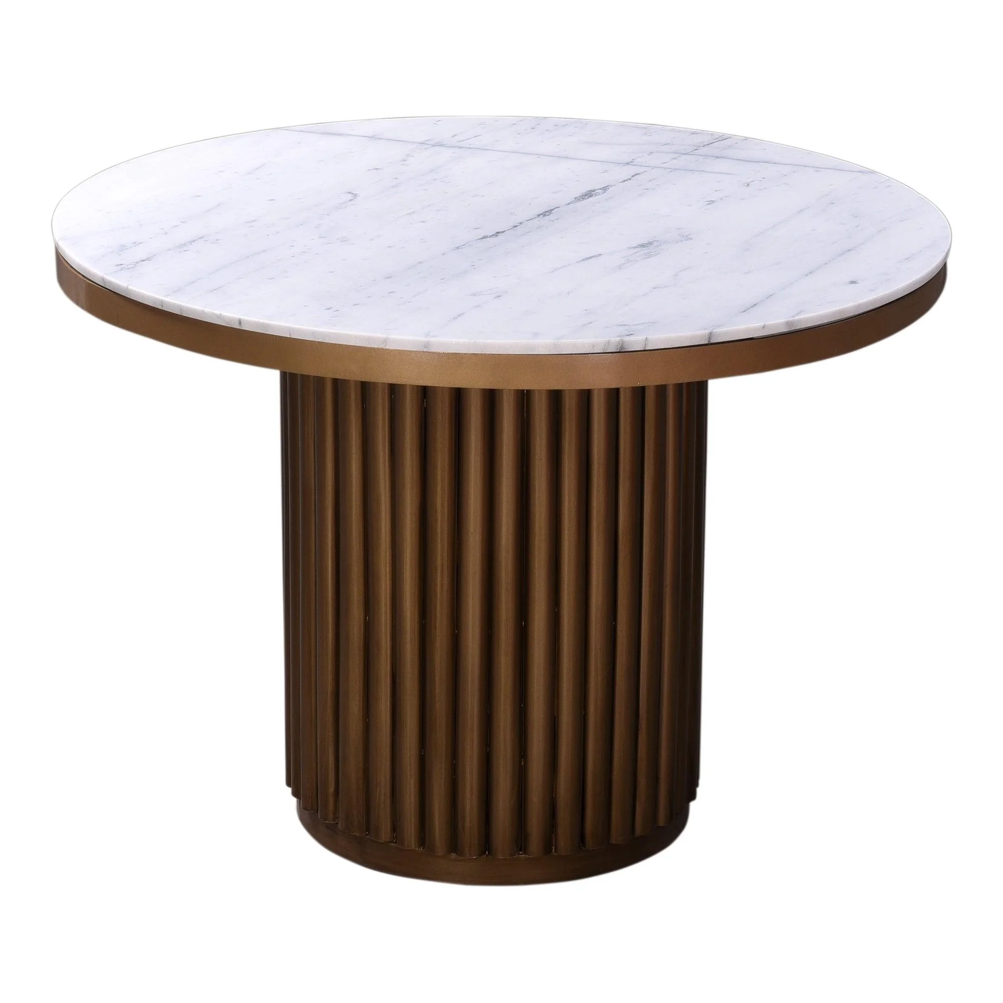 Tower Dining Table White Marble - Remutear