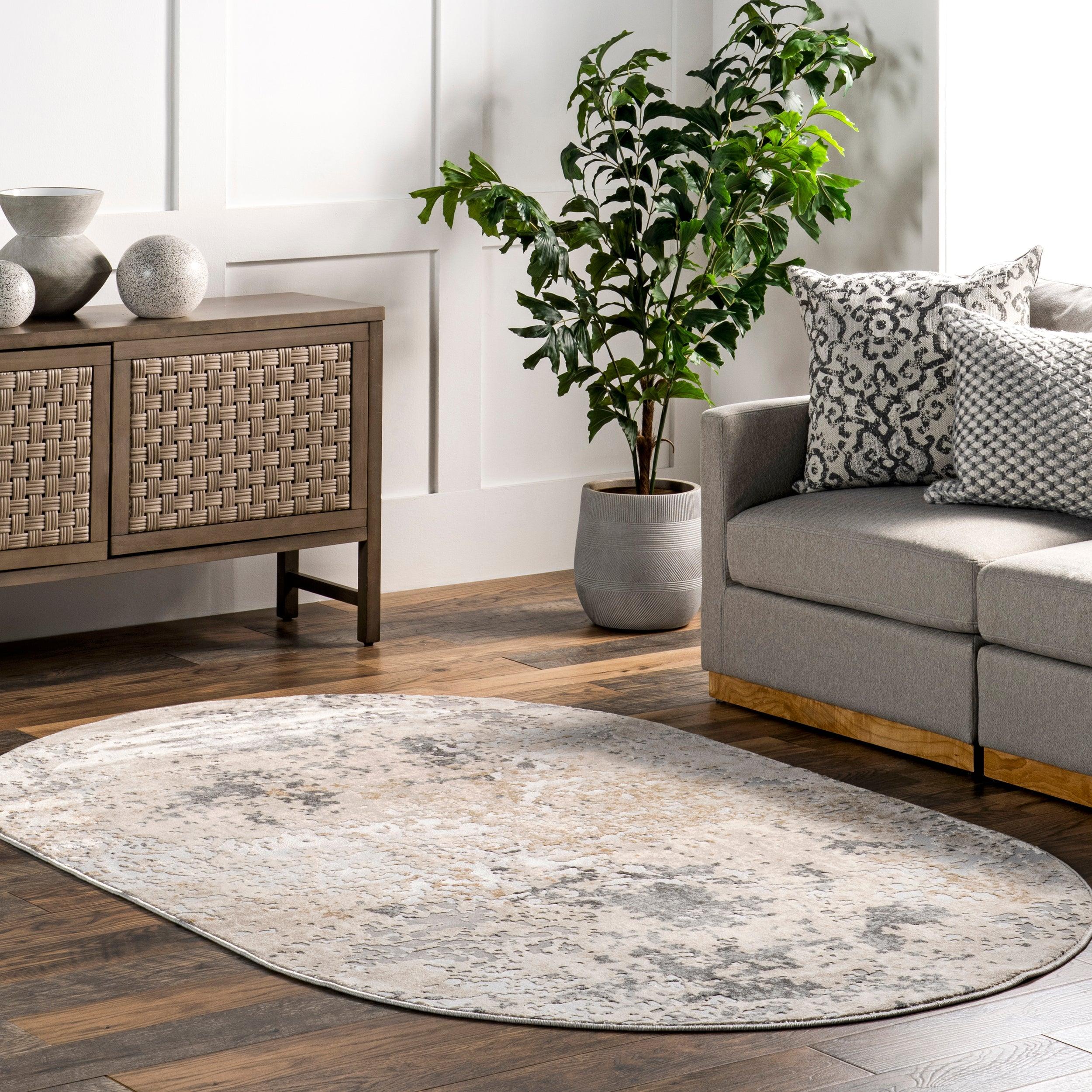 Chastin Modern Abstract Area Rug - Remutear