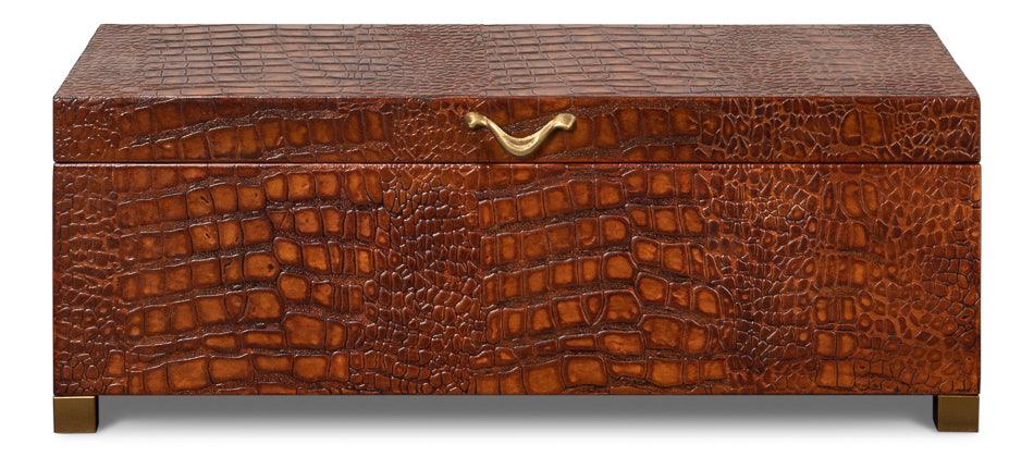 Lyle Leather Box - Tan Tessoro - Remutear