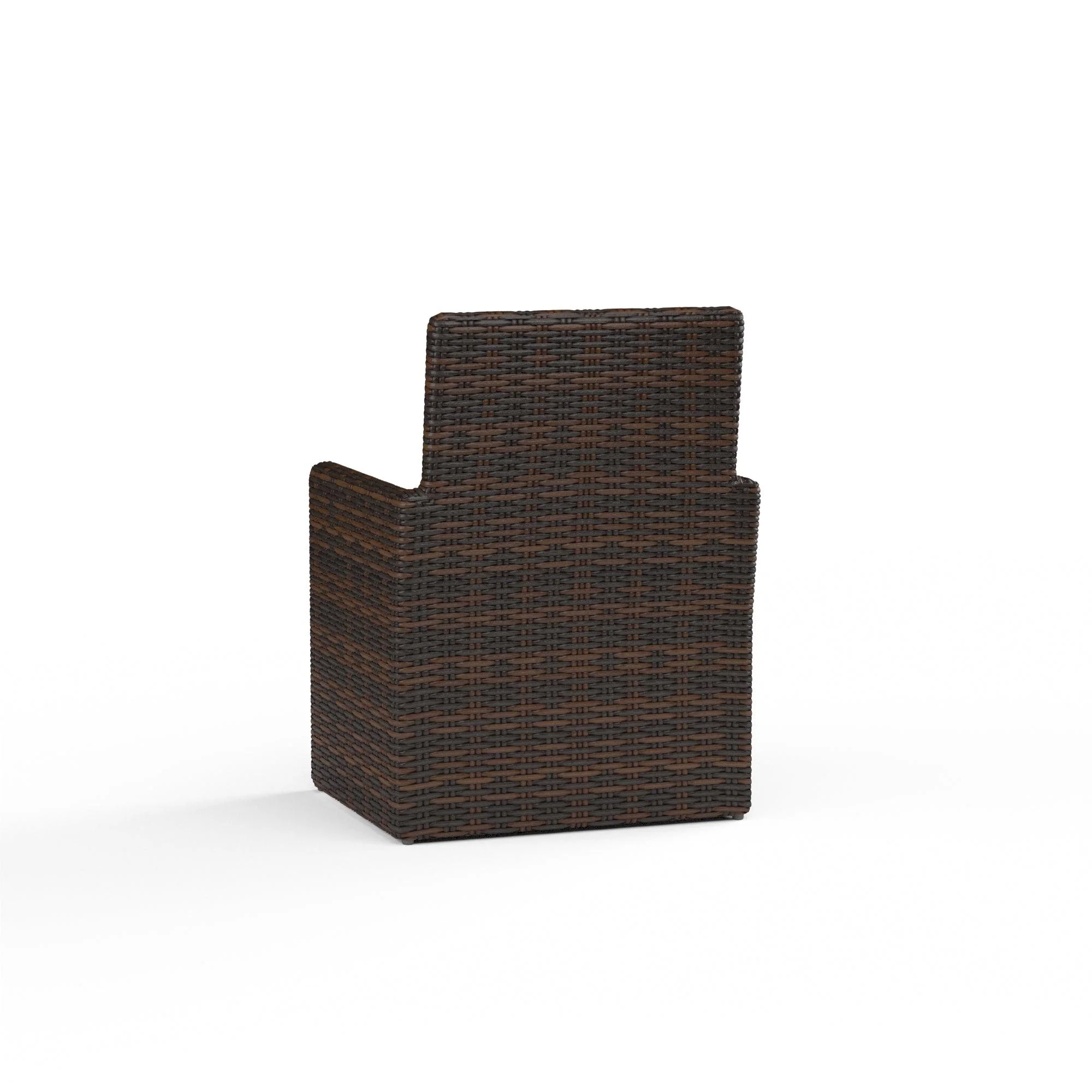 Montecito Dining Chair in Canvas Flax w/ Self Welt - Remutear