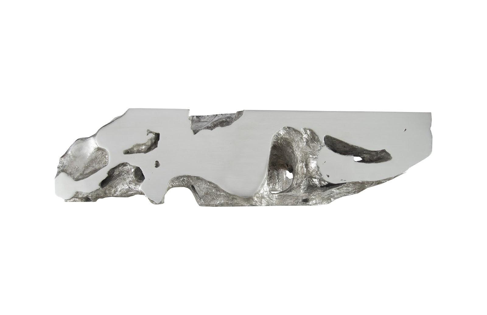 Brivo Freeform Console Table, Silver Leaf - Remutear