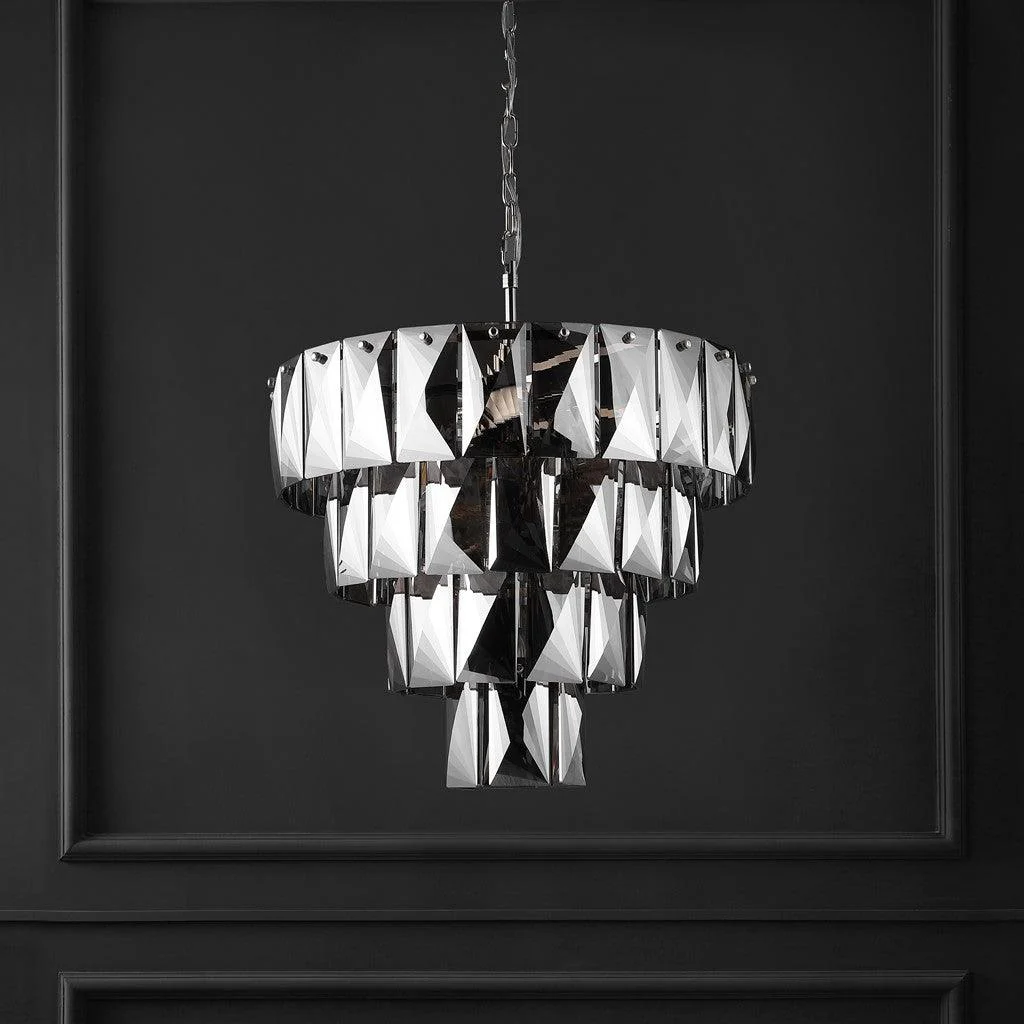 JAYLEE CRYSTAL 4 TIER CHANDELIER - Remutear
