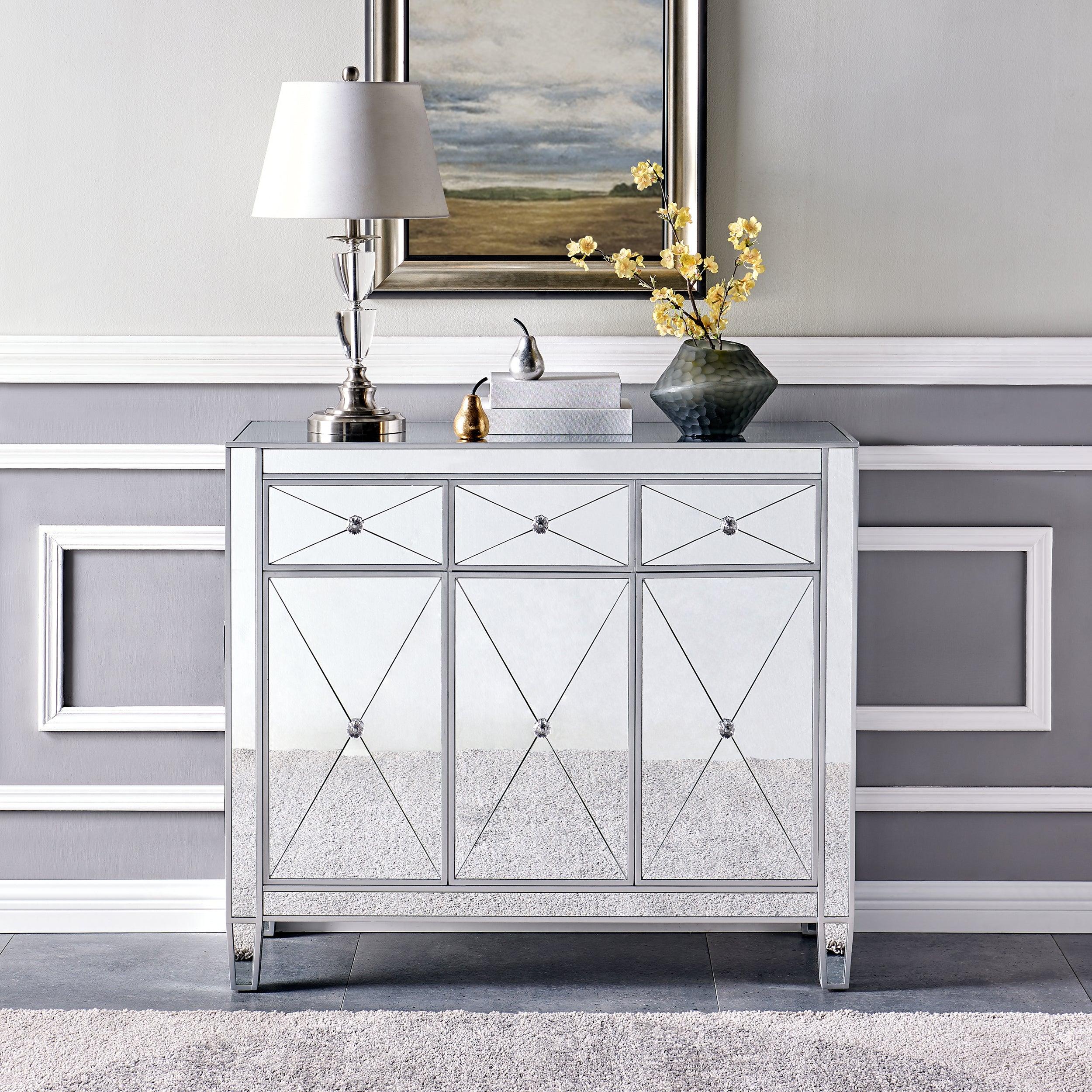 Mirage 3-Door Mirrored Cabinet - Remutear