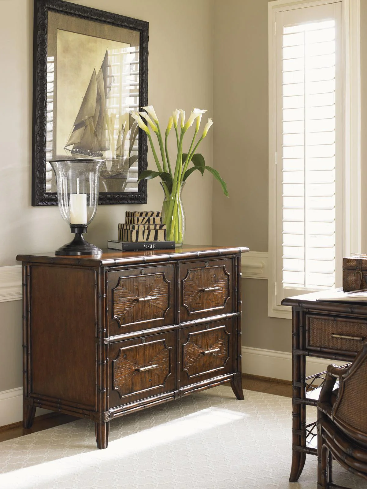 Bal Harbour Laguna Beach File Chest - Remutear