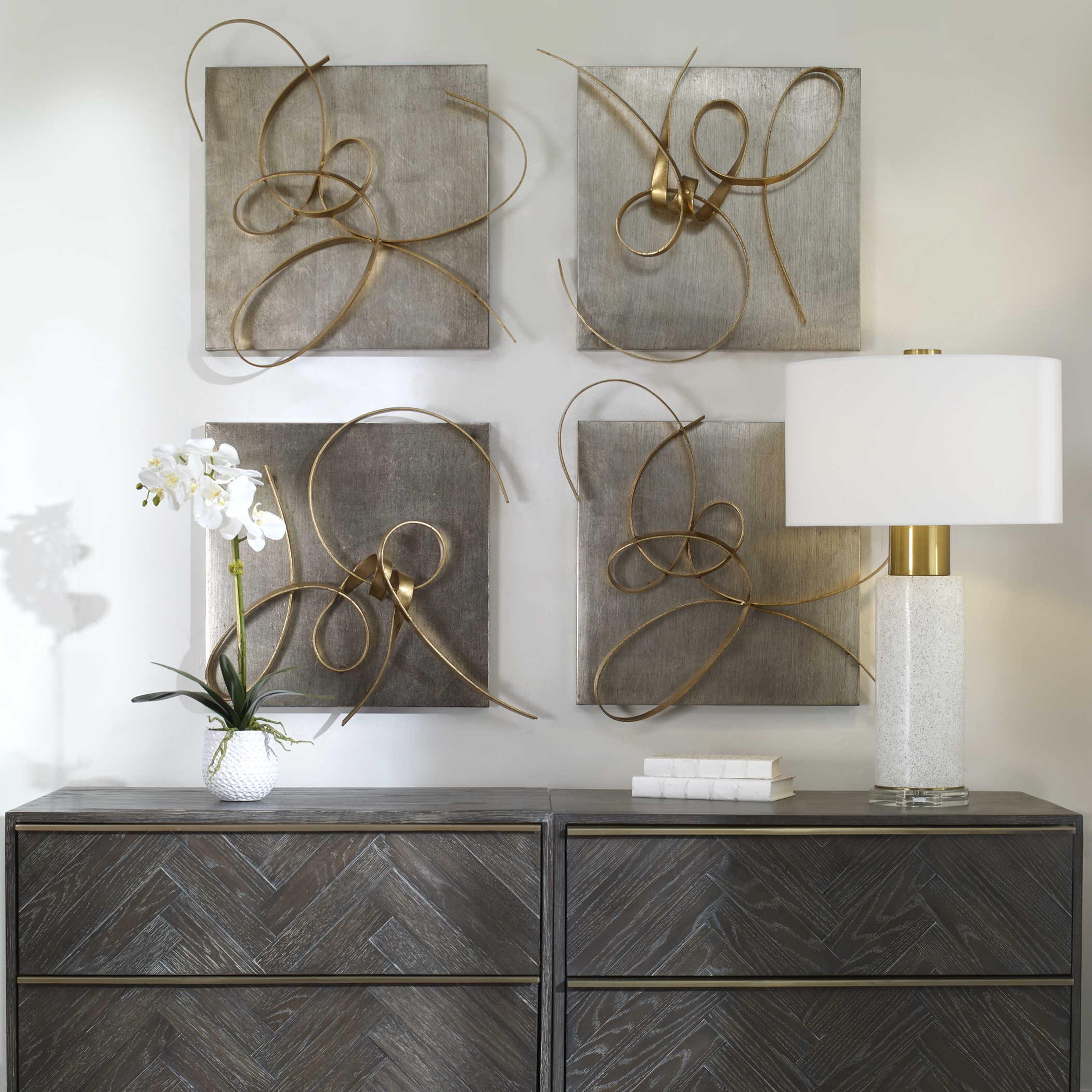 HARMONY METAL WALL ART, SET OF 2 - Remutear