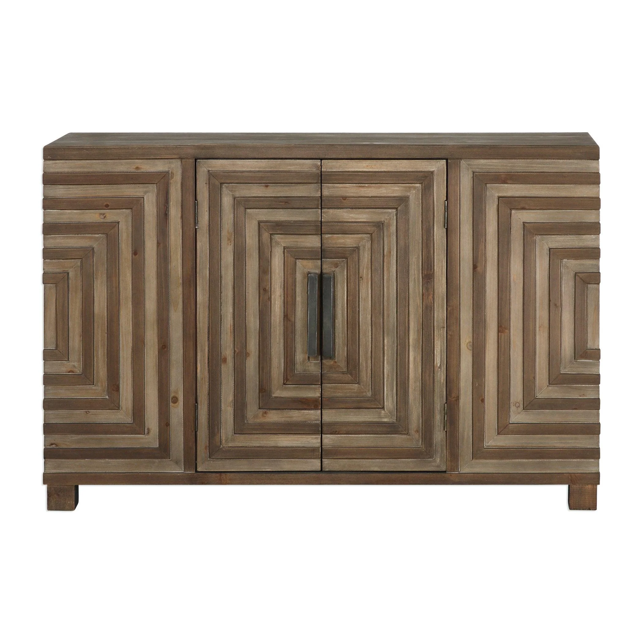 Layton Geometric Console Cabinet - Remutear