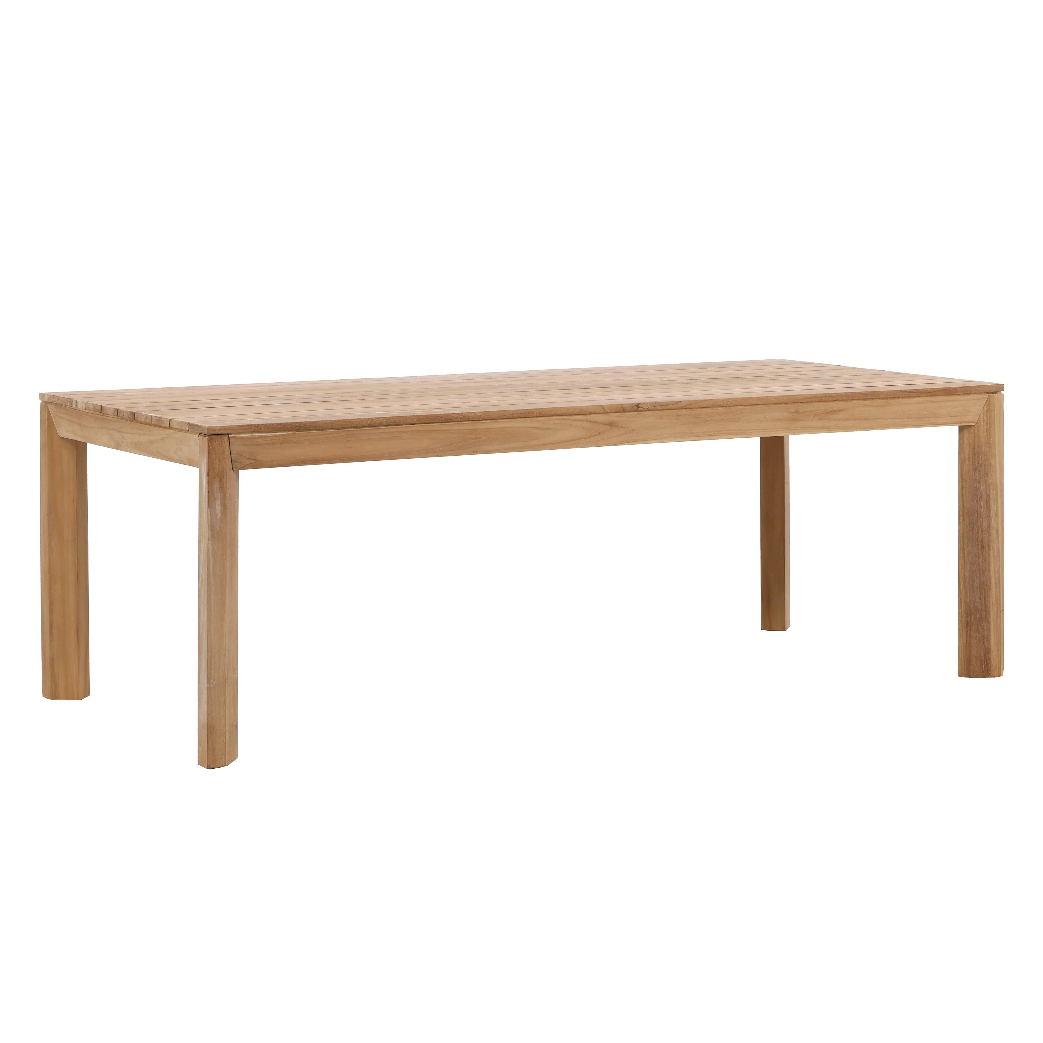 Brielle Outdoor Dining Table Natural - Remutear