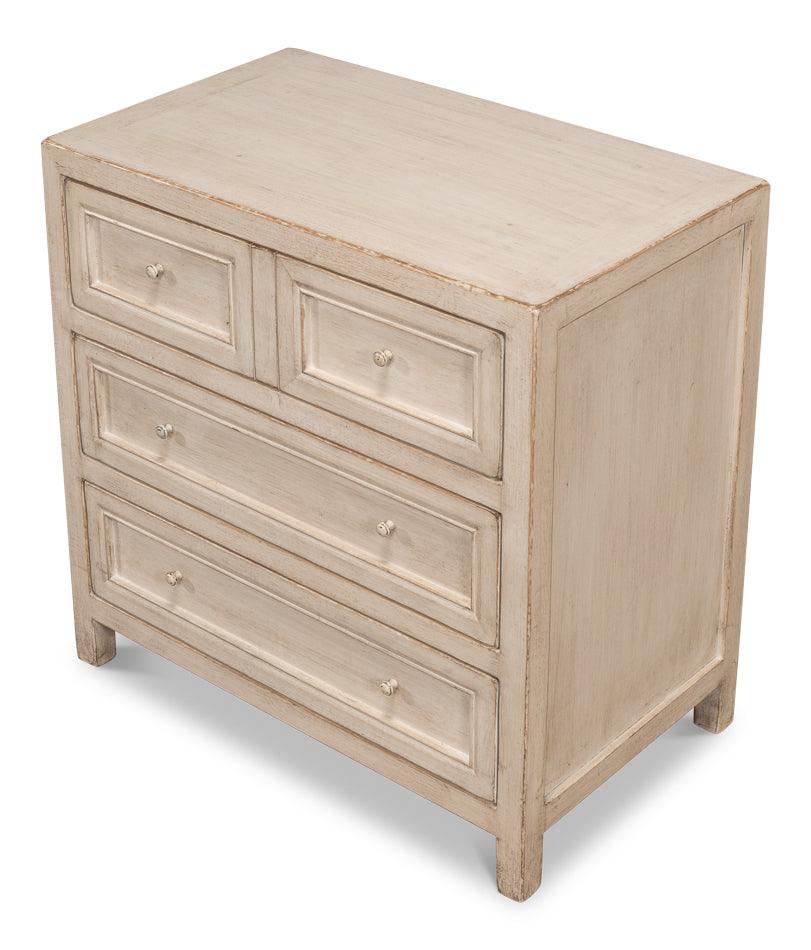 Ezra Three Drawer Commode - Stone Grey - Remutear