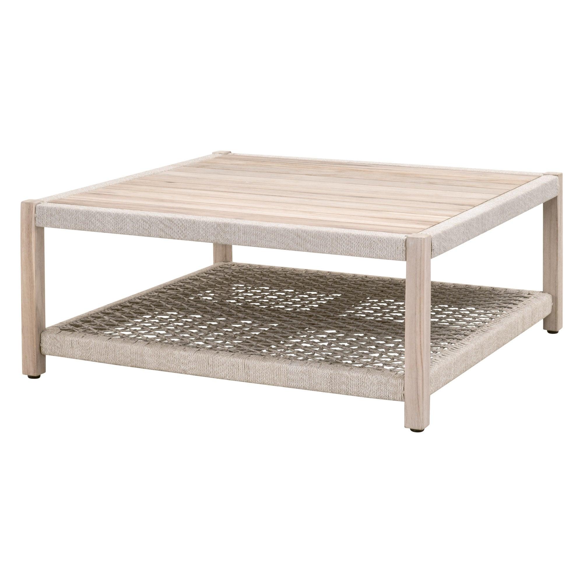 Wrap Outdoor Square Coffee Table - Remutear