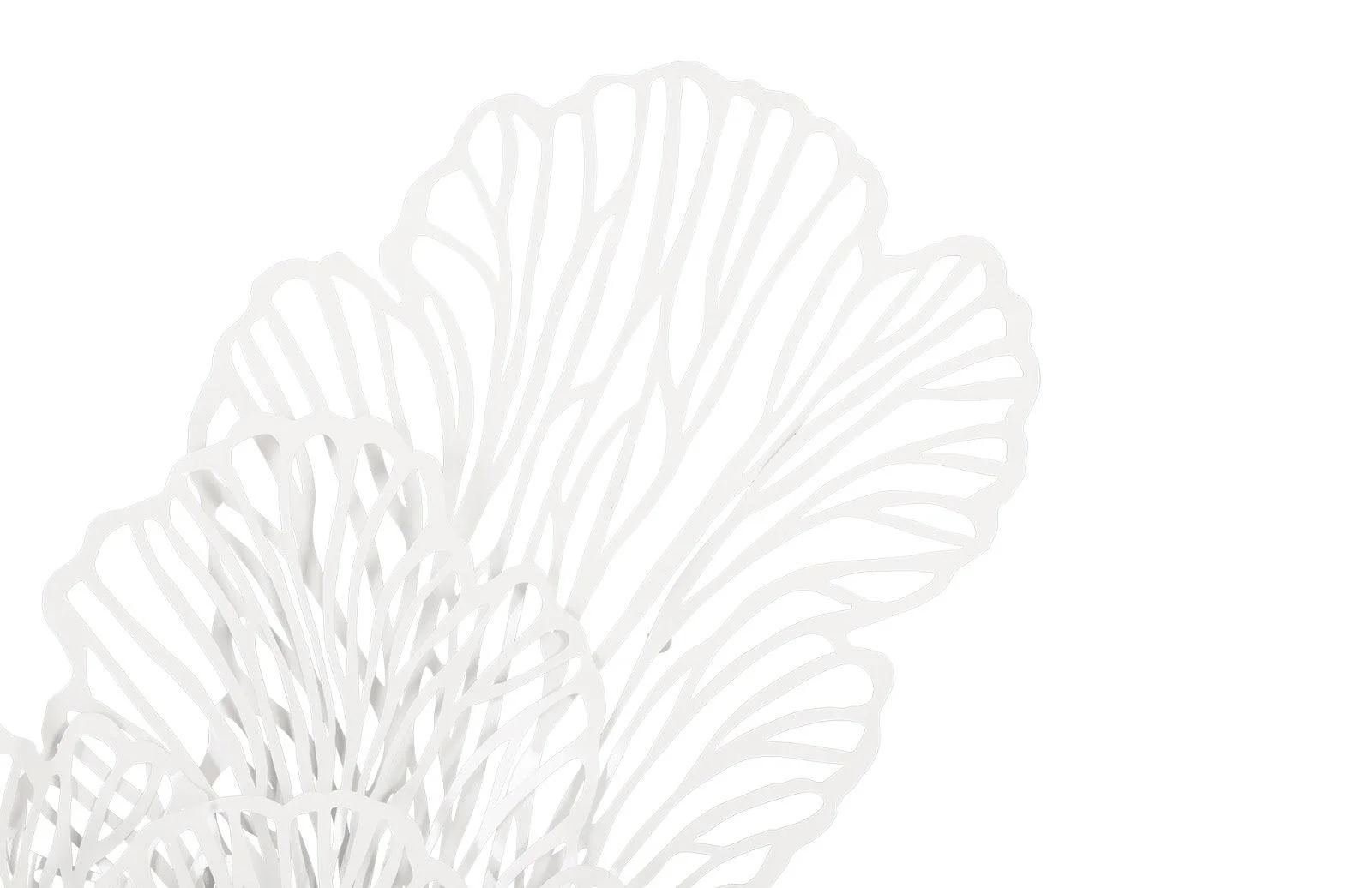 Butterfly Wall Art, White, LG - Remutear