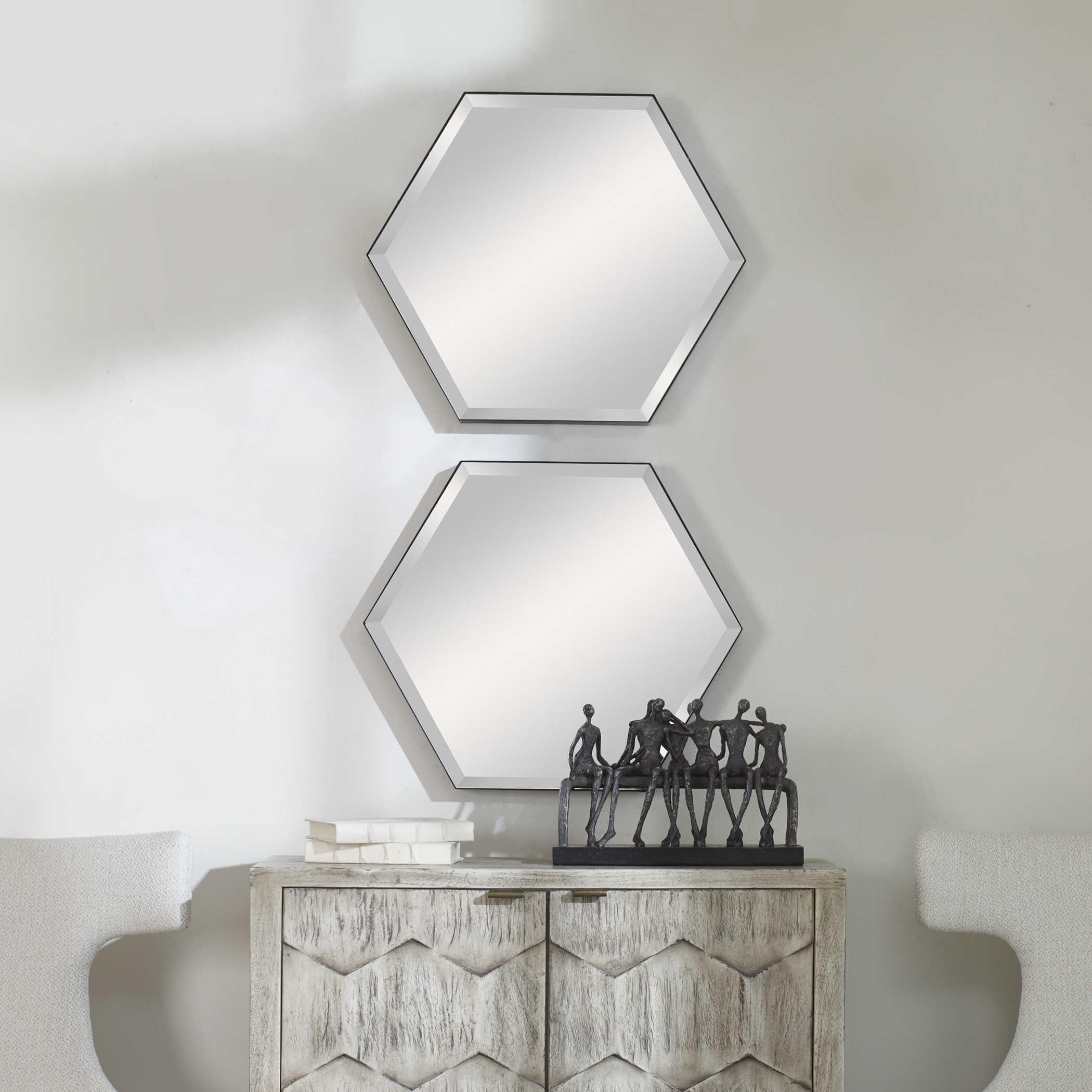 AMAYA OCTAGONAL MIRRORS, SET OF 2 - Remutear