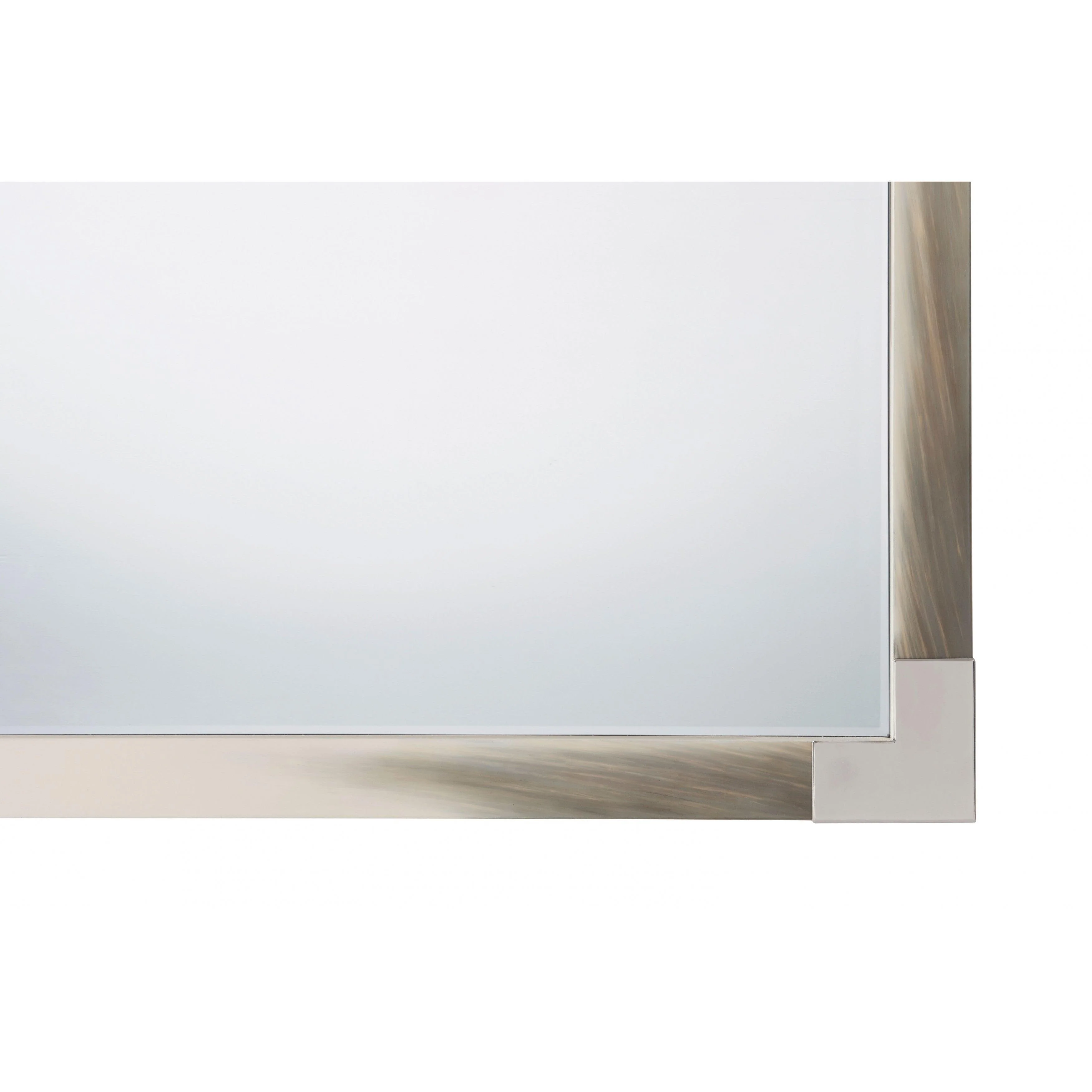 Cutting Edge Floor Mirror (Longhorn White) - Remutear