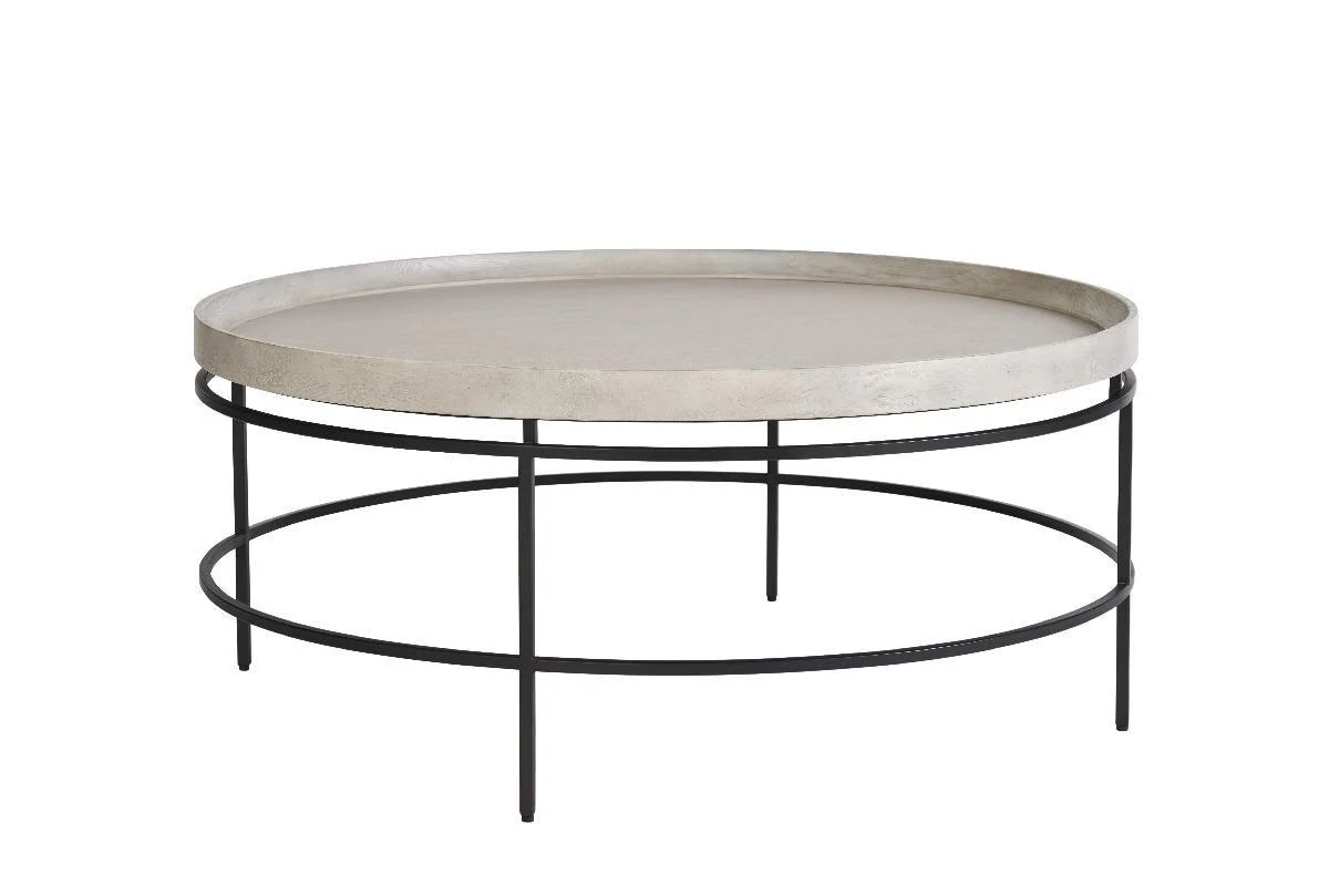 Coalesce Round Tray Top Cocktail Table - Remutear