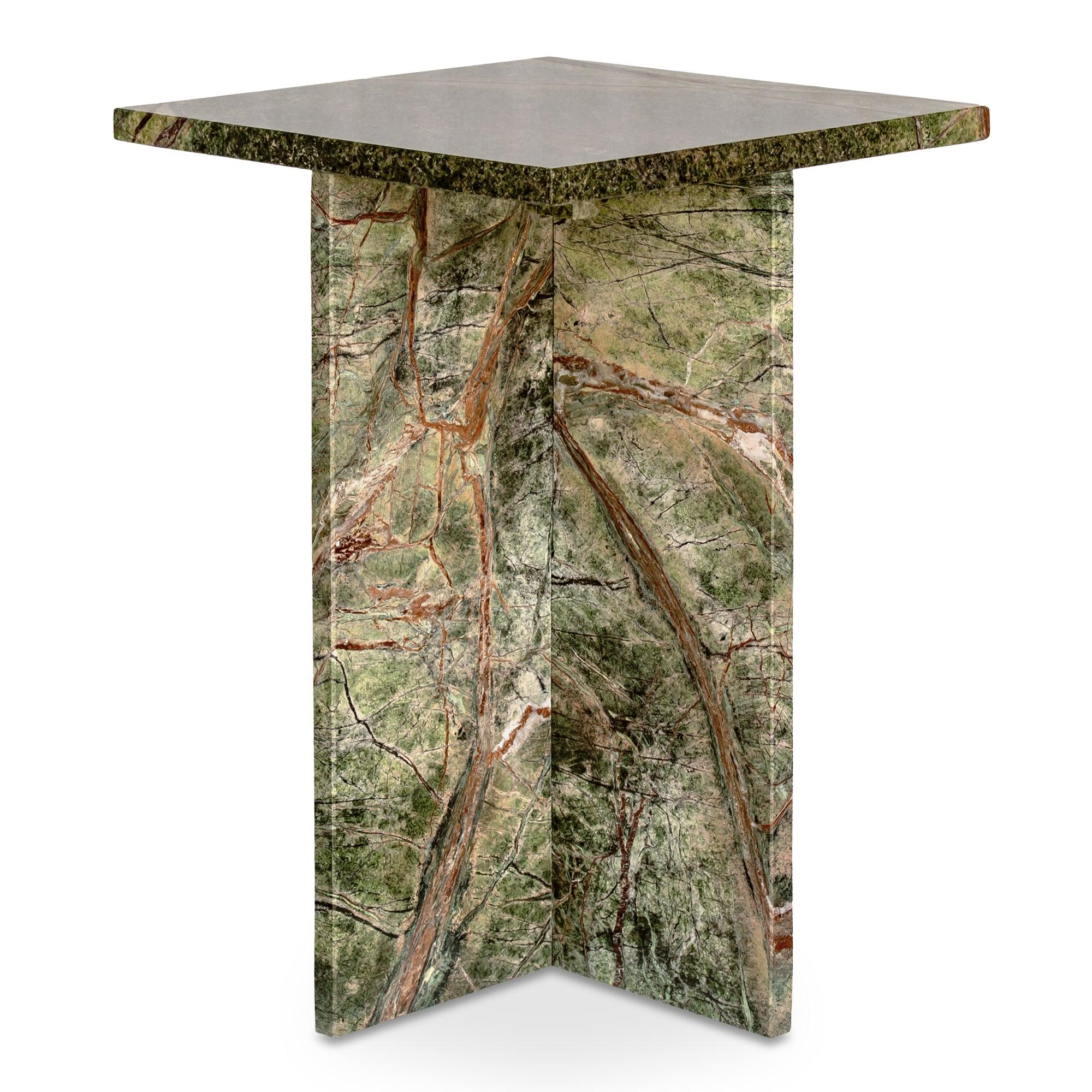 Blair Accent Table Rainforest Green Marble - Remutear