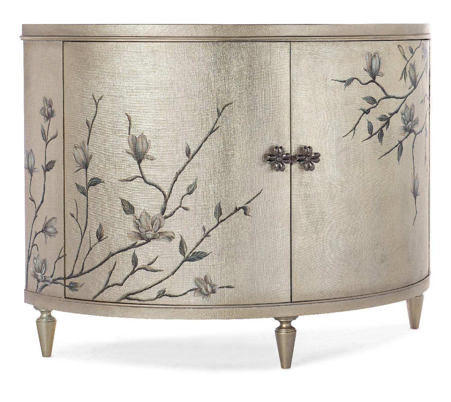 Melange Marguerite Two Door Demilune Chest - Remutear