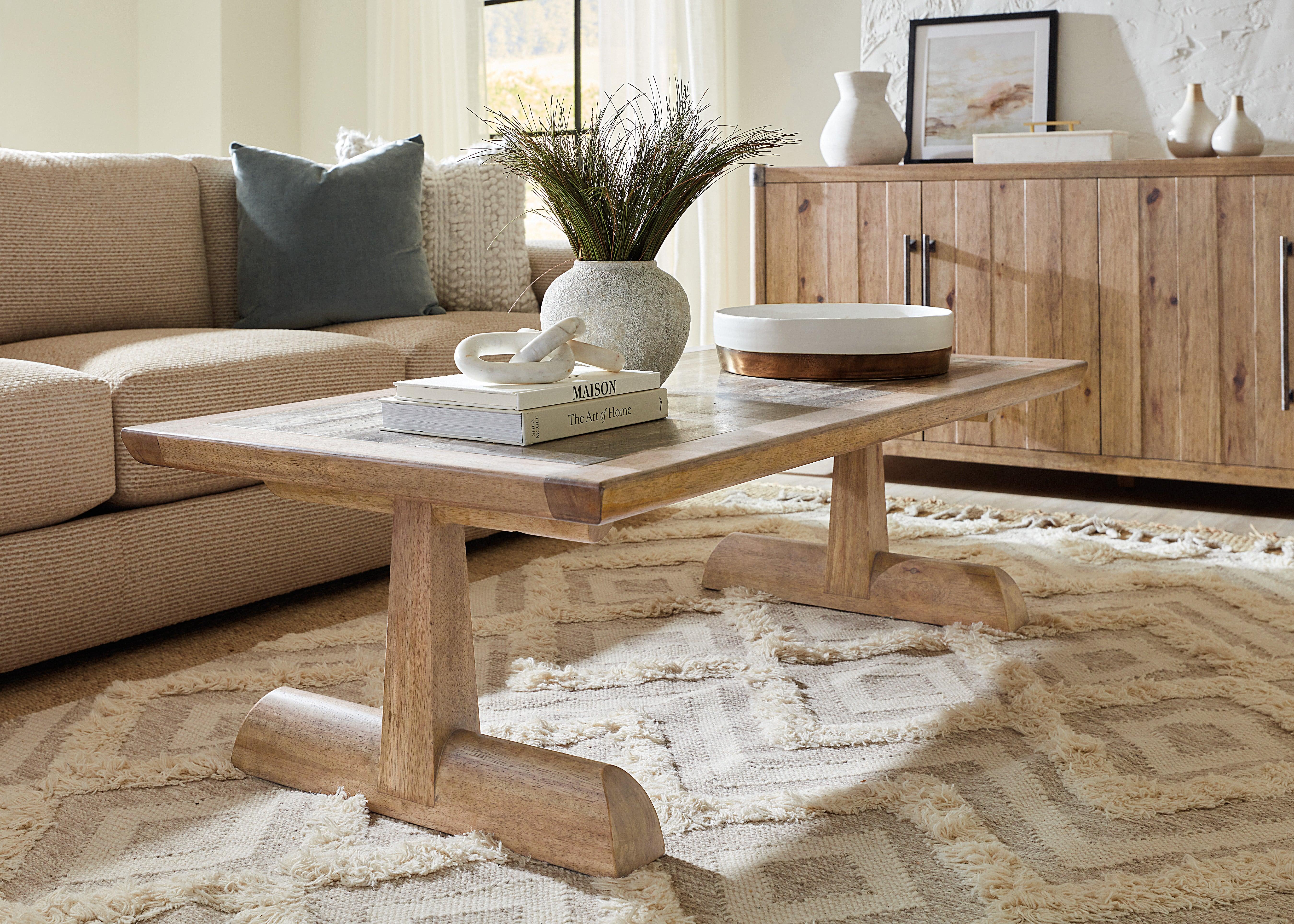 Vineyard Row Rectangle Cocktail Table - Remutear