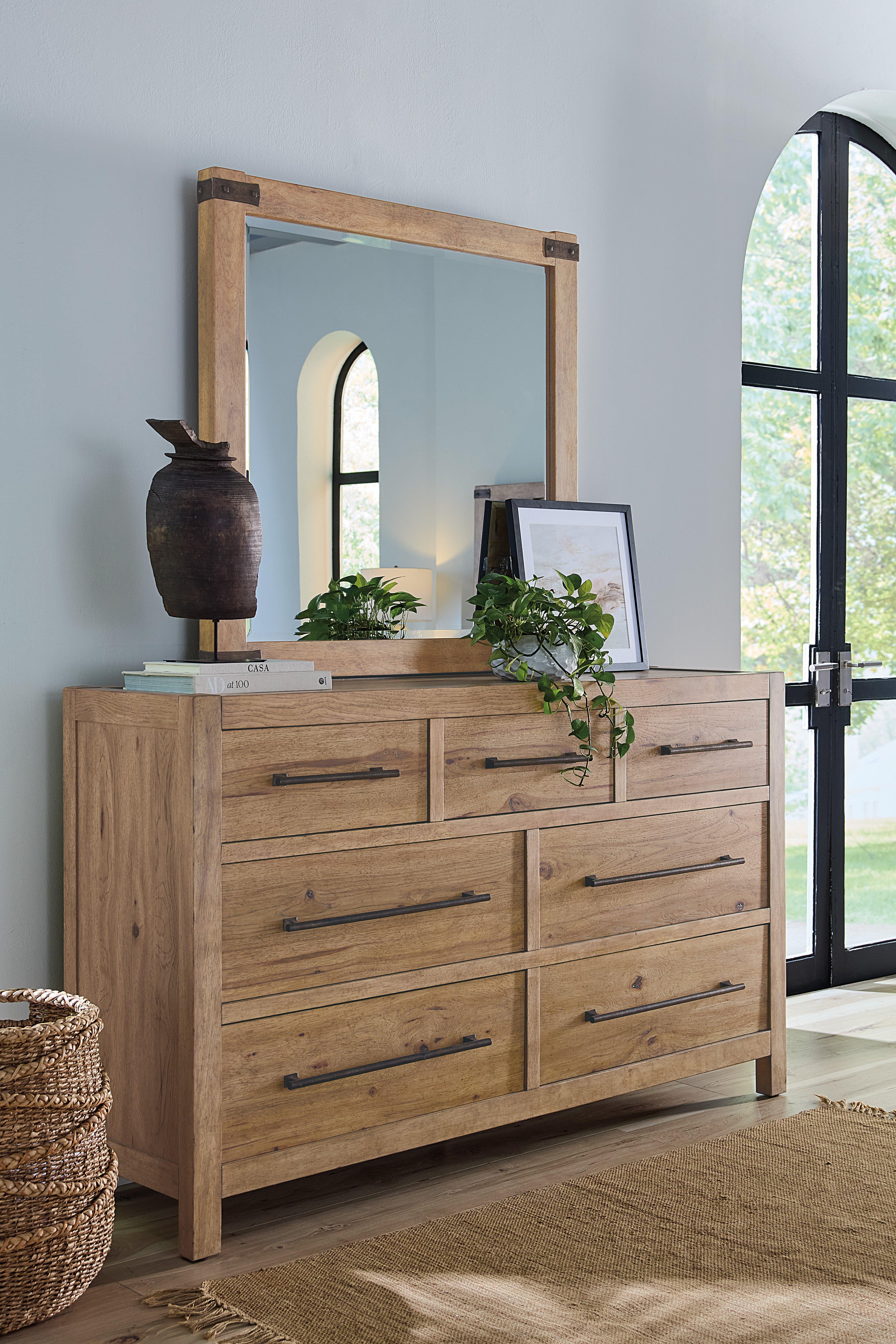 Vineyard Row Square Mirror - Remutear