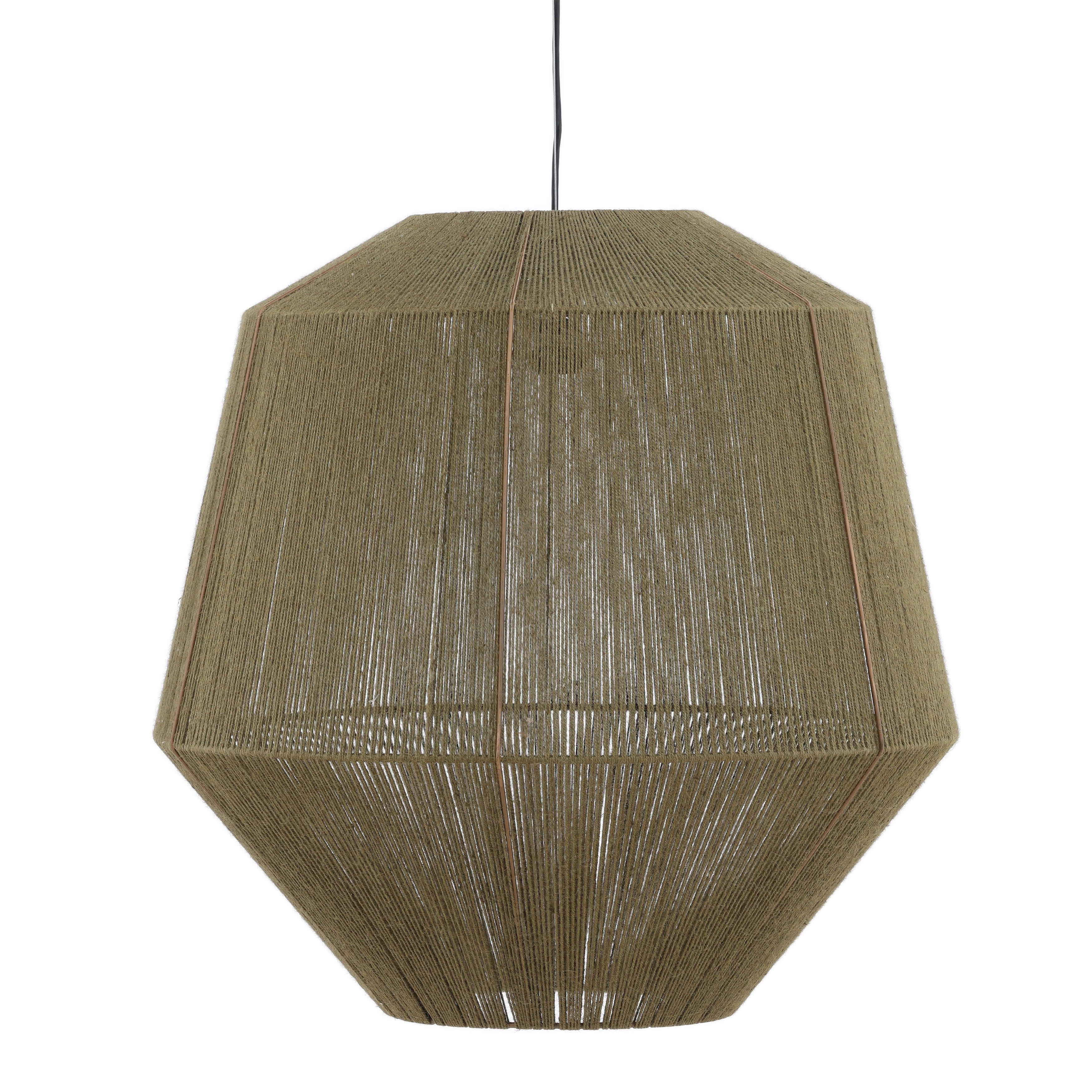Odie Pendant Light Olive - Remutear